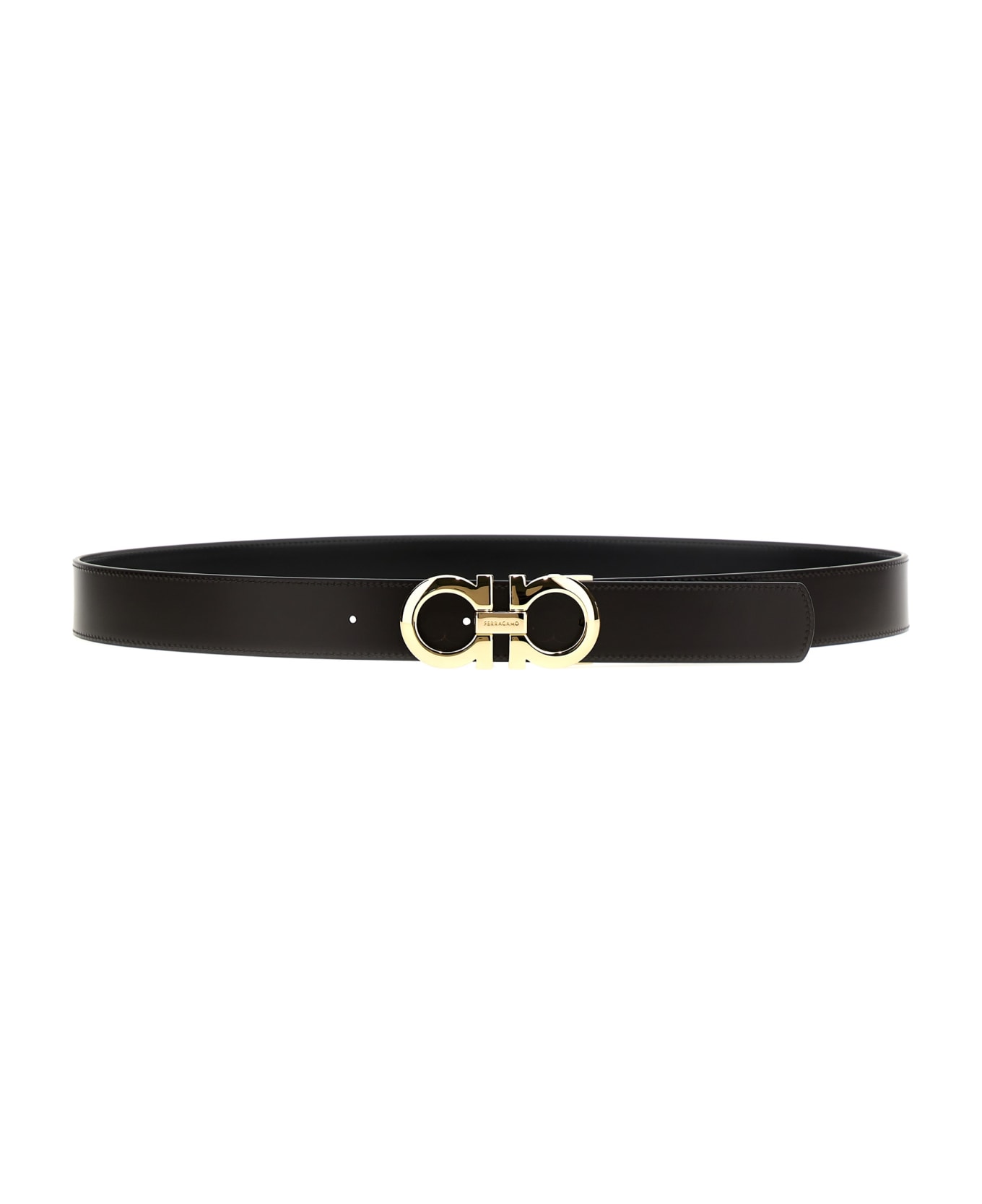 Ferragamo 'gancini' Reversible Belt - Multicolor