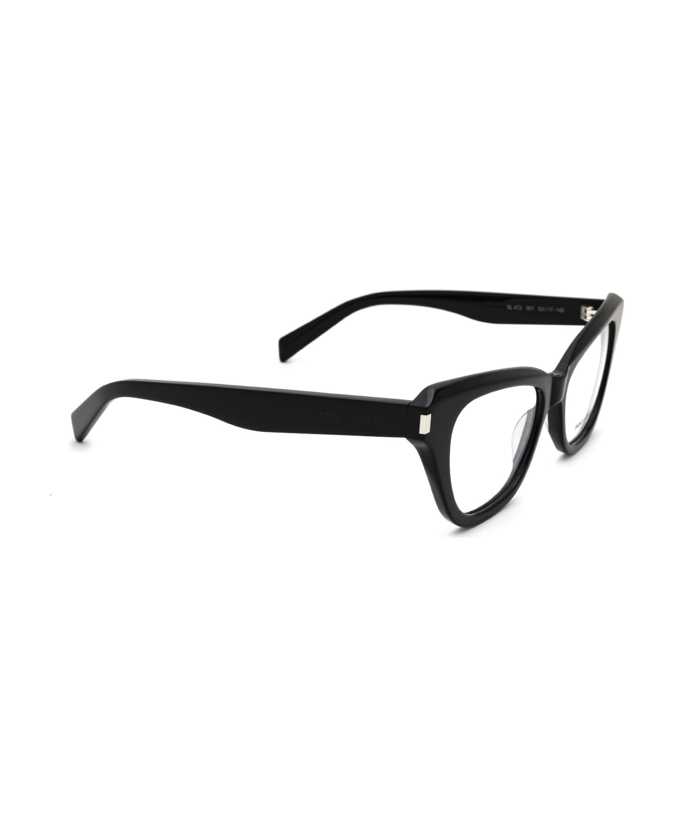 Saint Laurent Eyewear Sl 472 Black Glasses - Black アイウェア