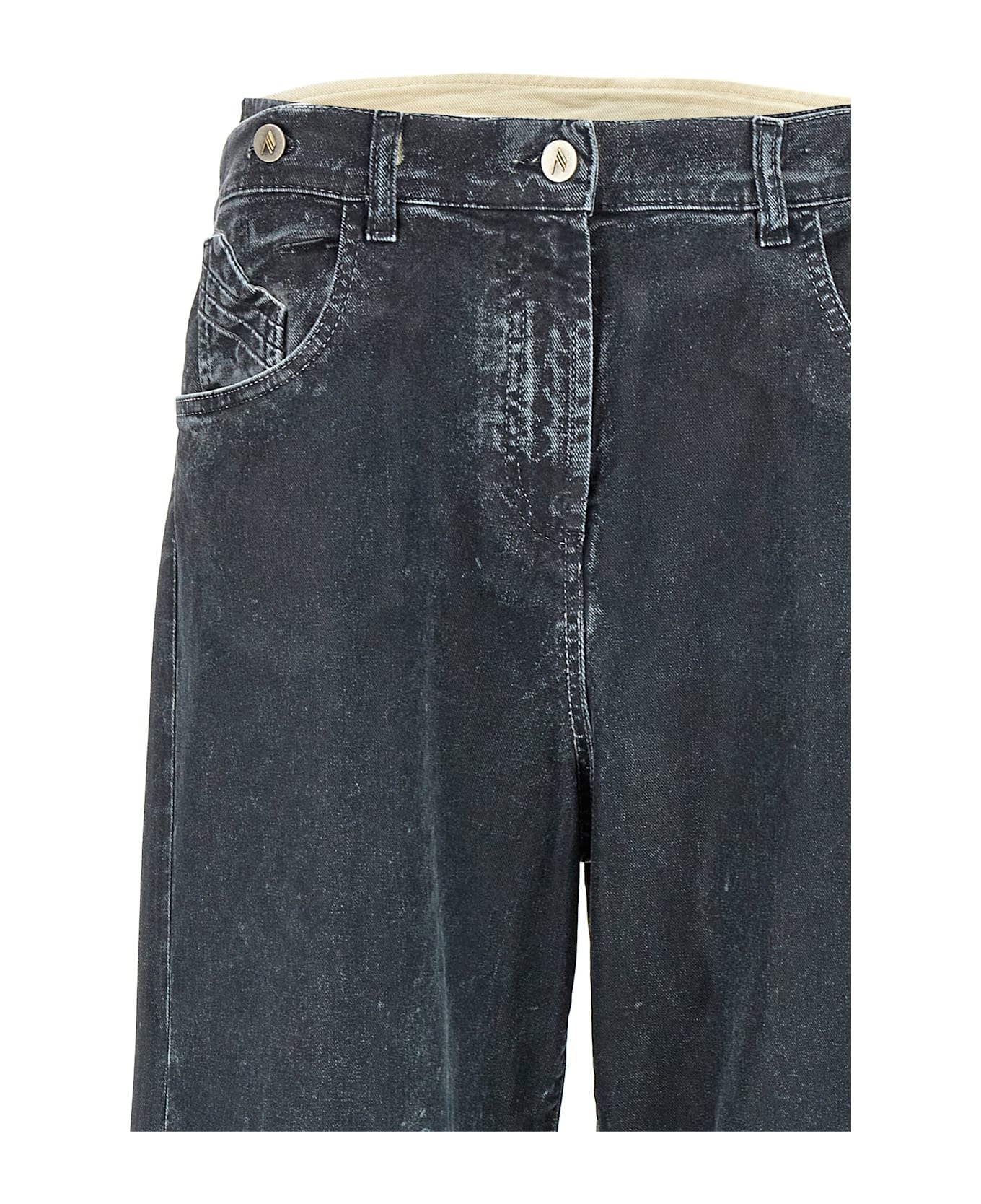 The Attico Baggy Jeans - Blue