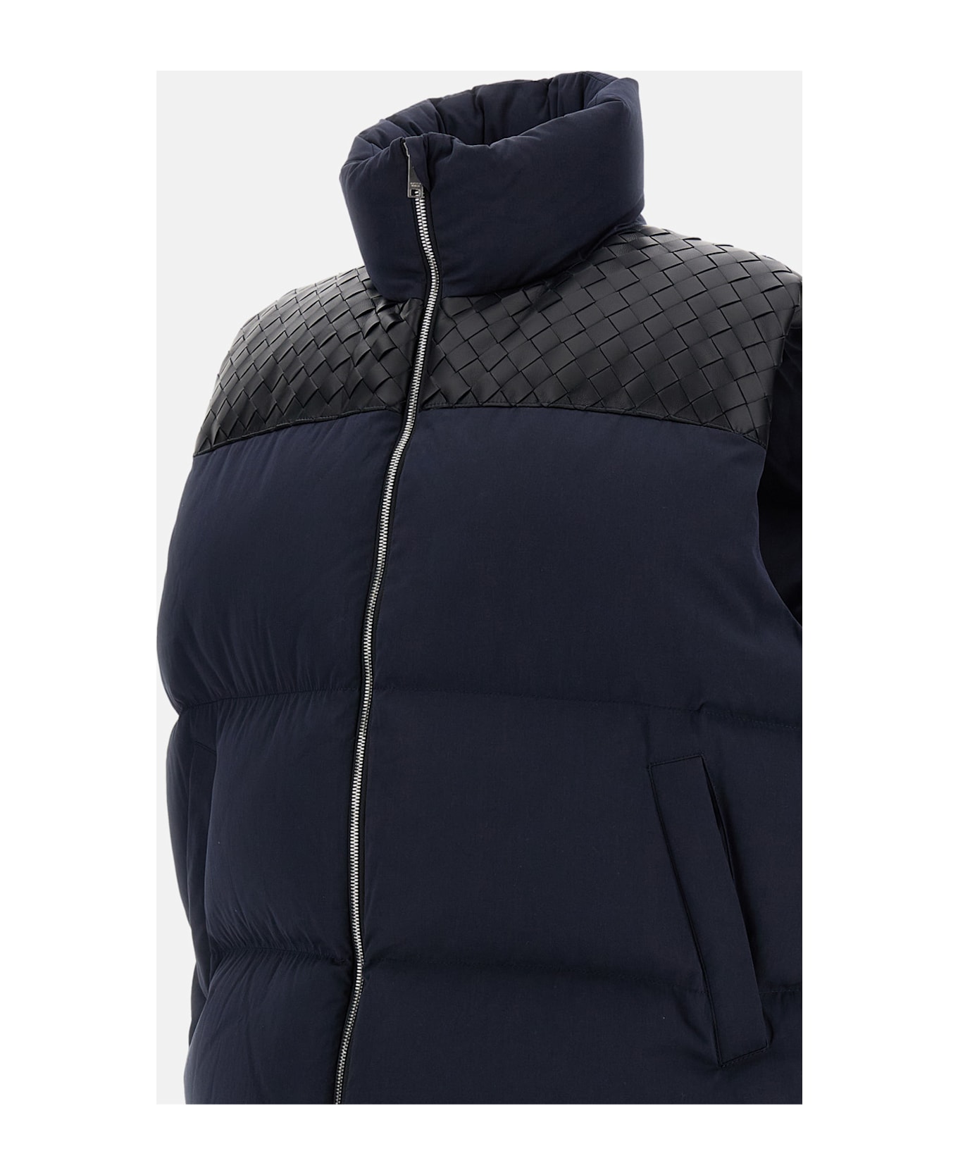 Bottega Veneta Light Matt Tech Vest - MIDNIGHTBLUE