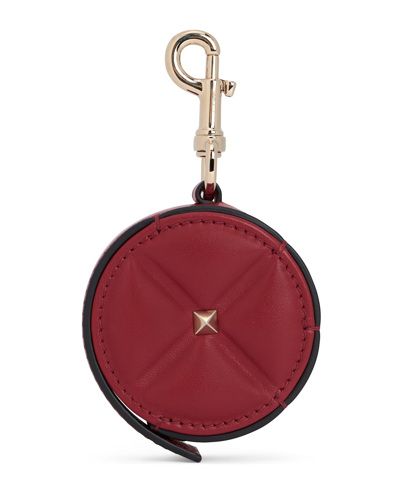 Valentino Garavani Leather Keyring - red