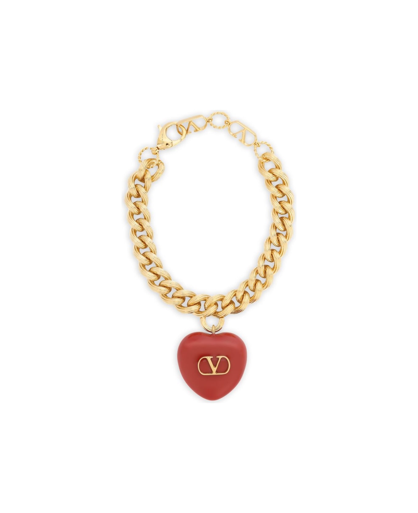 Valentino Garavani Coeur Royal Bracelet - Red