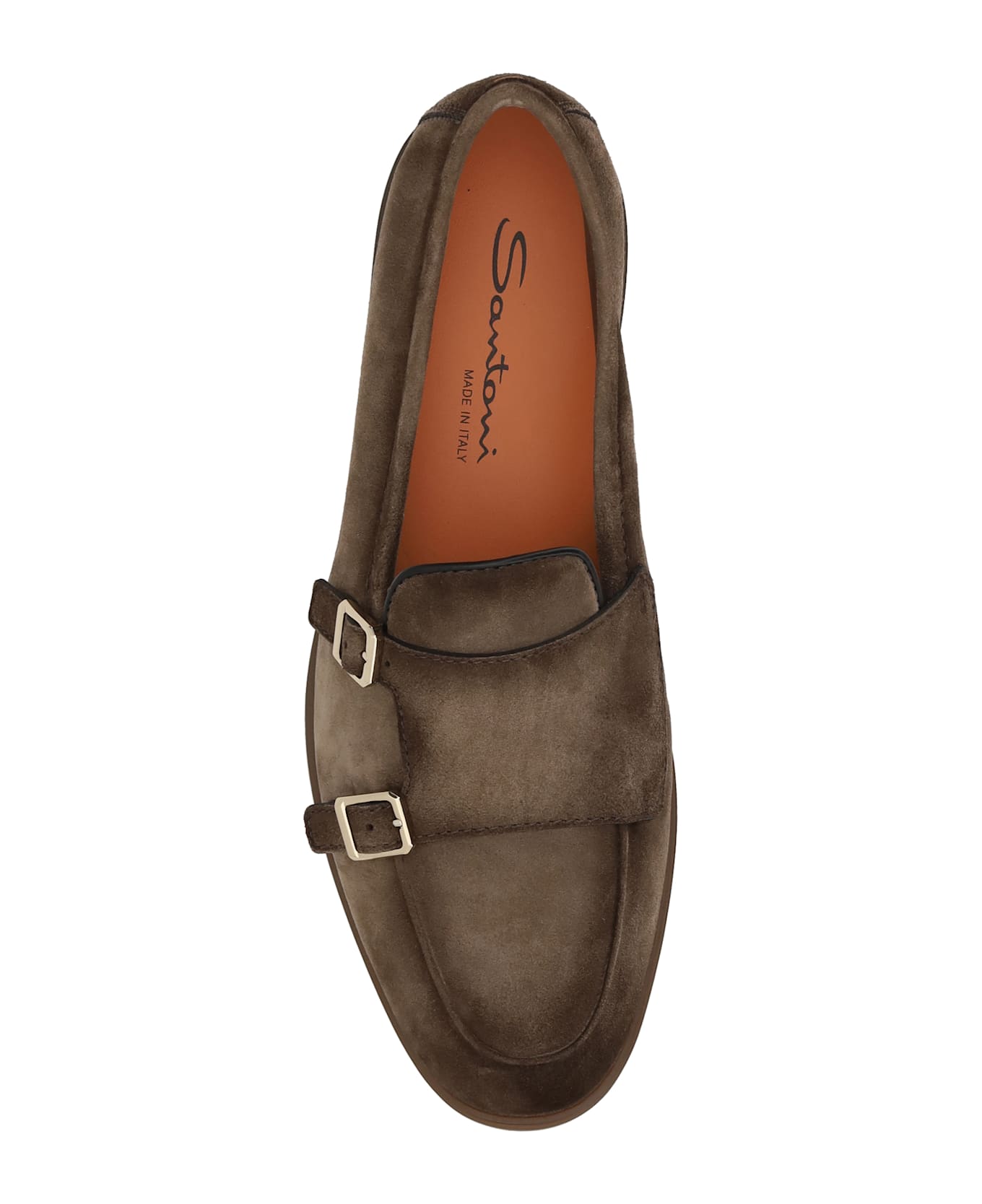 Santoni Leather Loafers