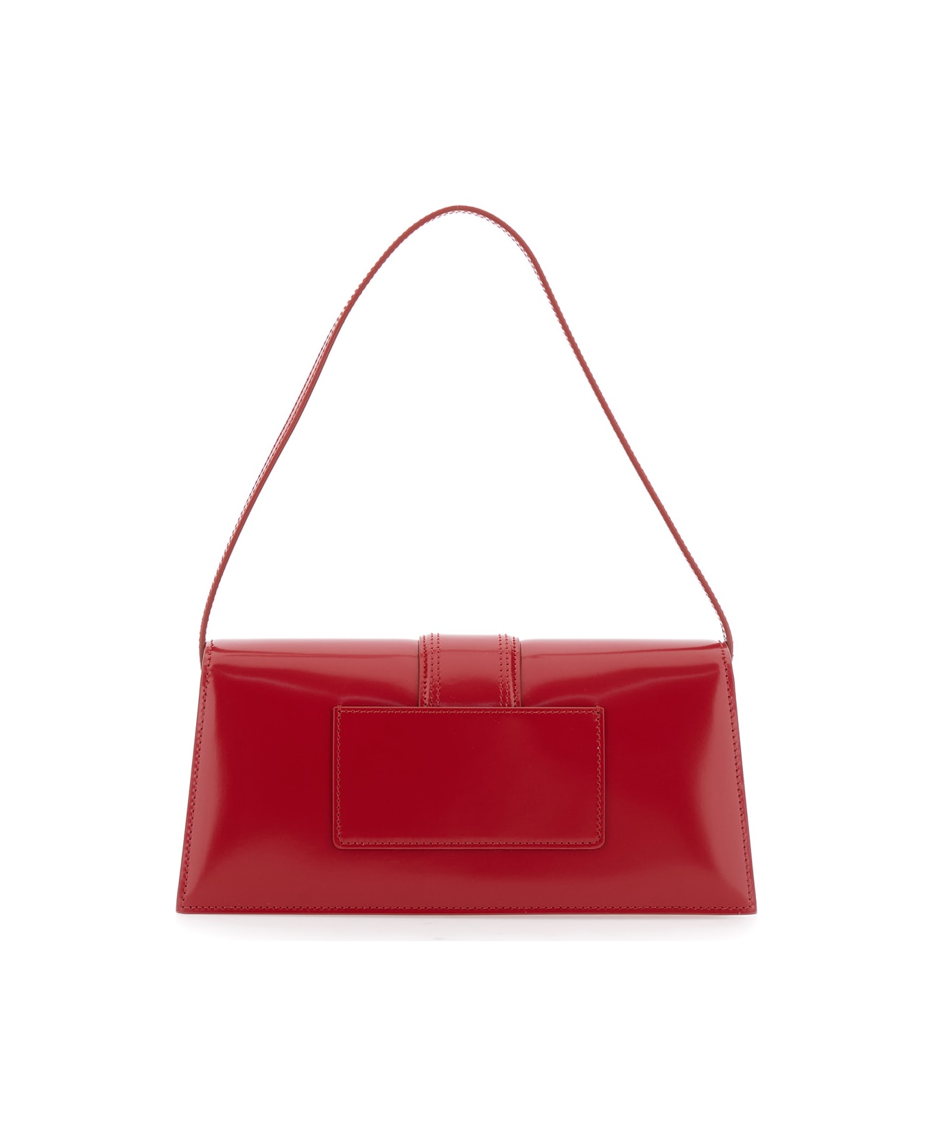 Jacquemus 
le Bambino Long
 Red Shoulder Bag With Removable Shoulder Strap In Leather Woman - RED