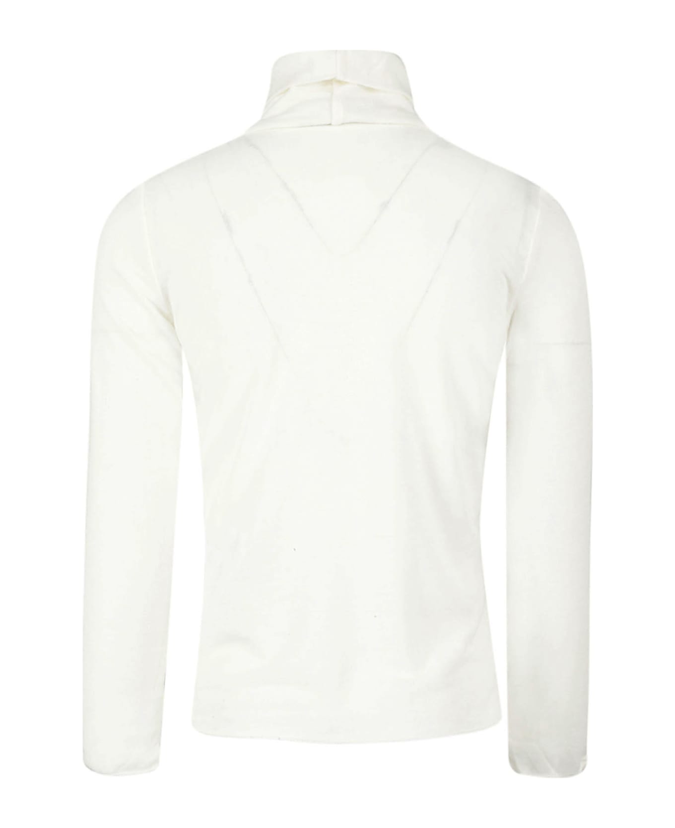 Monnalisa Lupetto Soft Basic - White Tシャツ＆ポロシャツ