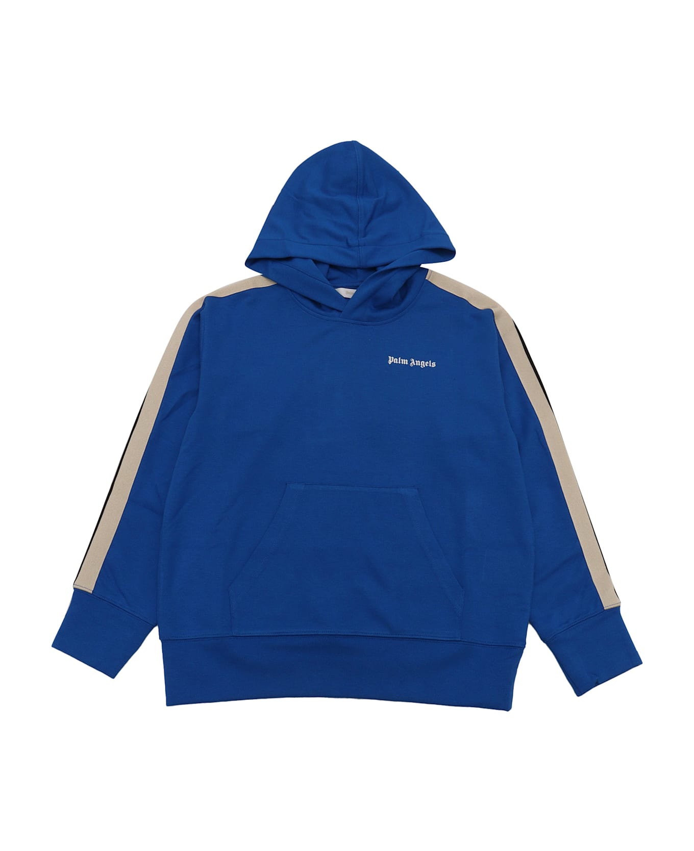 Palm Angels New Track Hoodie Royal Blue Off White - BLUE ニットウェア＆スウェットシャツ