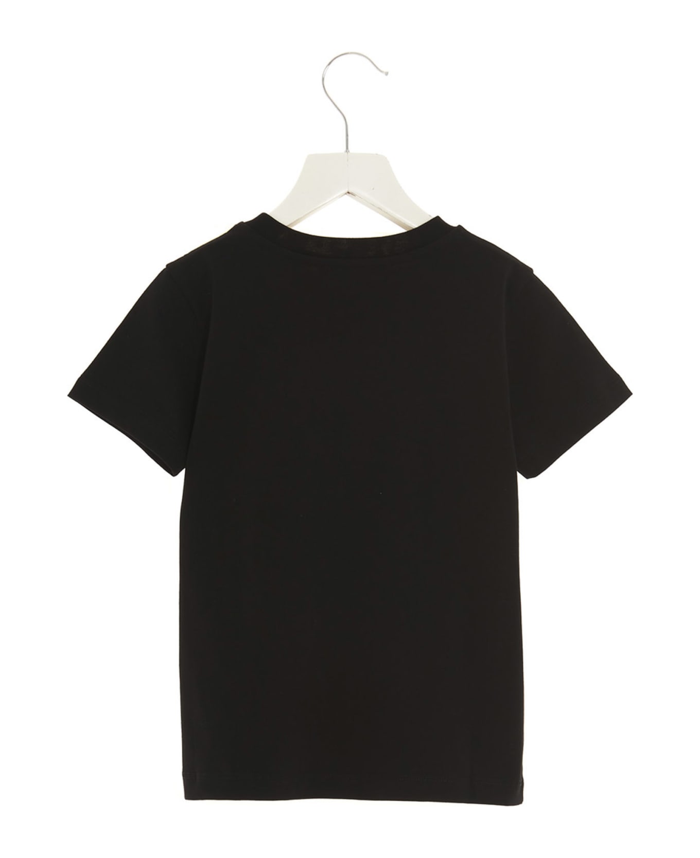 Balmain Logo T-shirt - White/Black Tシャツ＆ポロシャツ