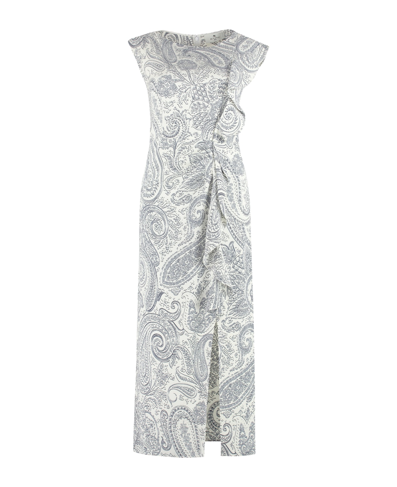 Etro Stretch Viscose Dress - White ワンピース＆ドレス