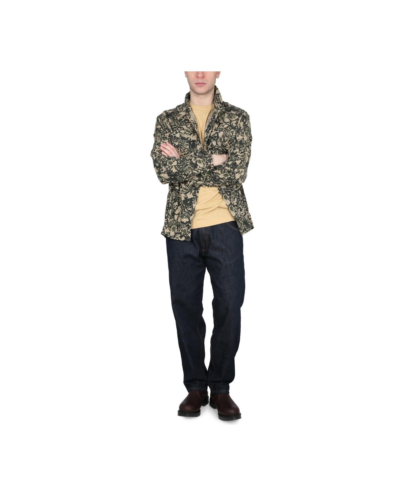 YMC Television T-shirt - BEIGE