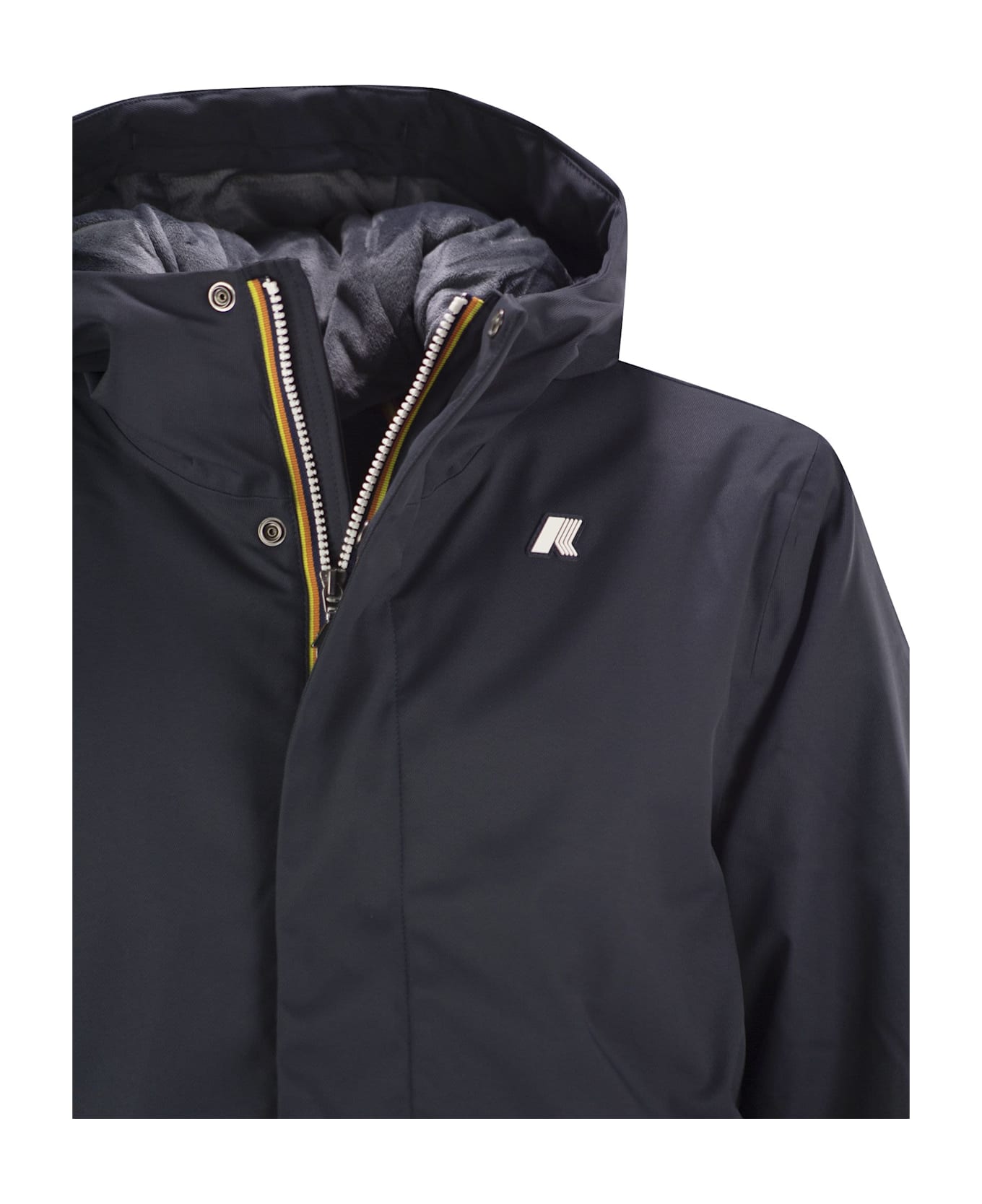 K-Way Jacko - Hooded Padded Jacket - Blue