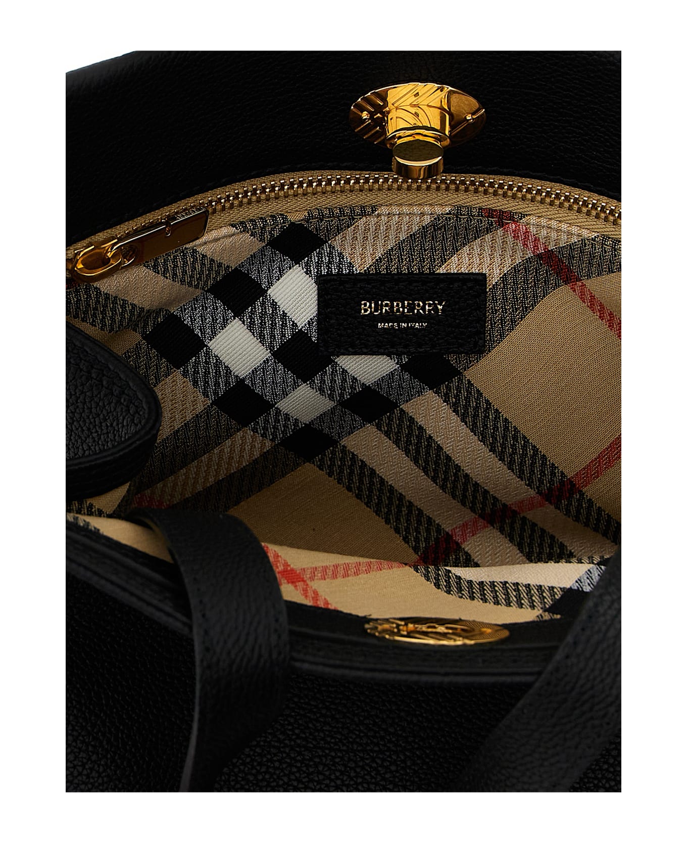 Burberry 
cotswolds
 Mini Shopping Bag - Black  