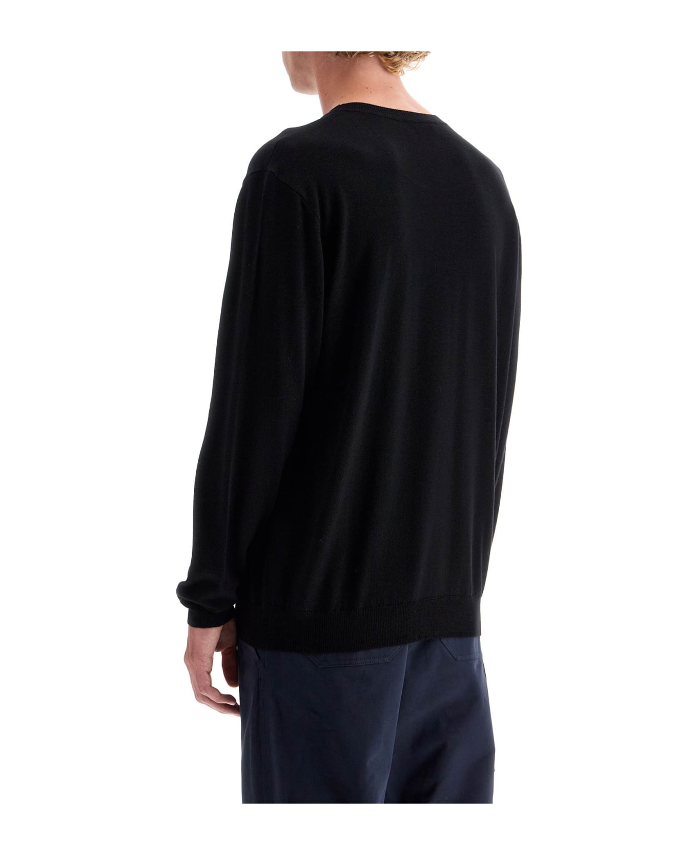 A.P.C. Wool Crewneck Pullover - NOIR (Black)