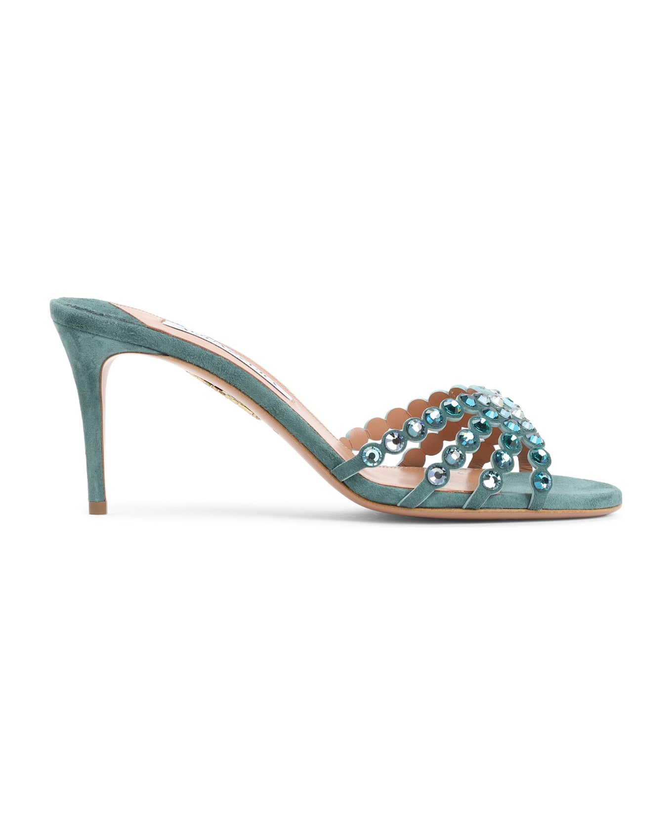 Aquazzura Tequila Mule - Lge Light Teal