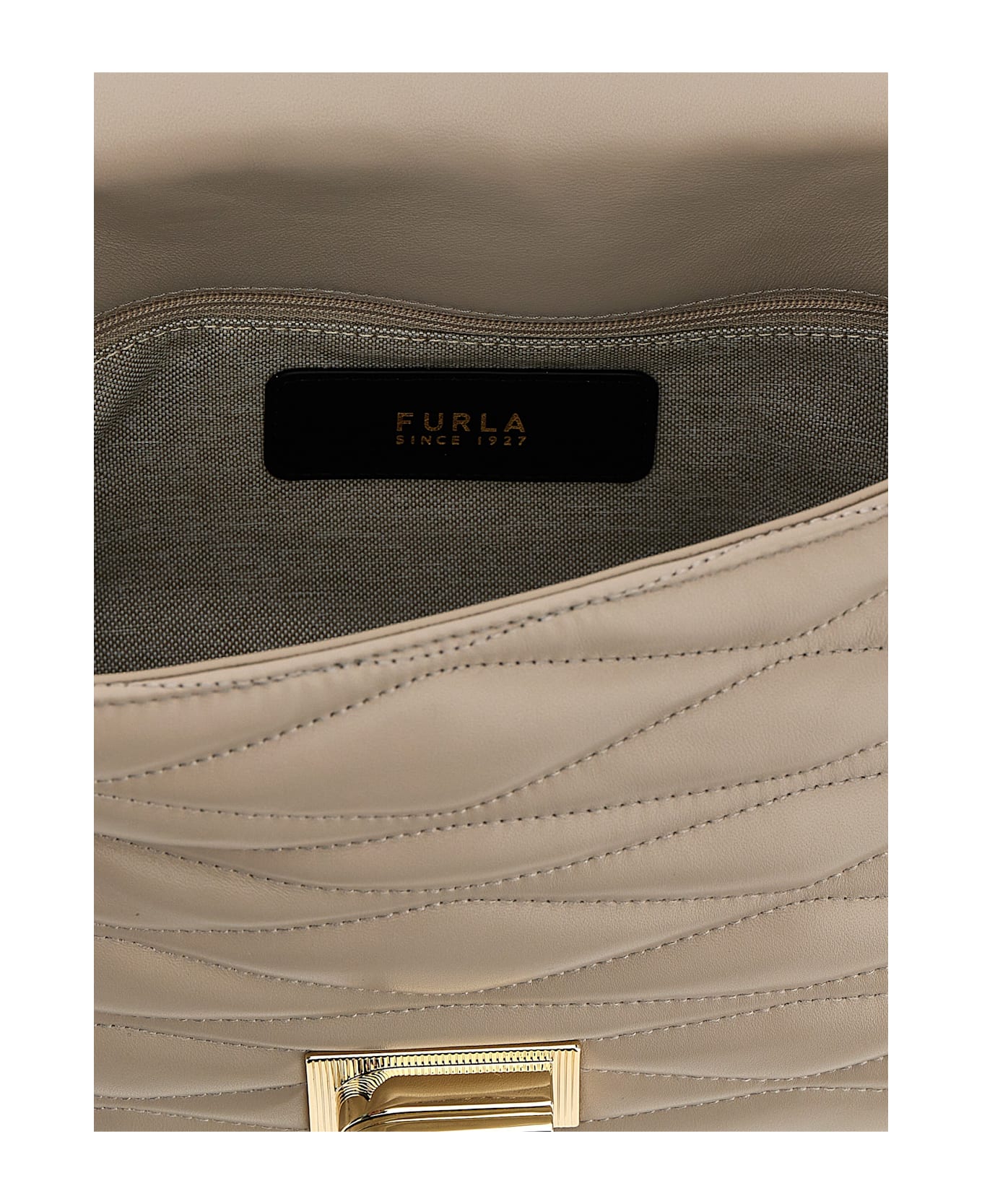Furla 1927 M Crossbody Bag - Gray