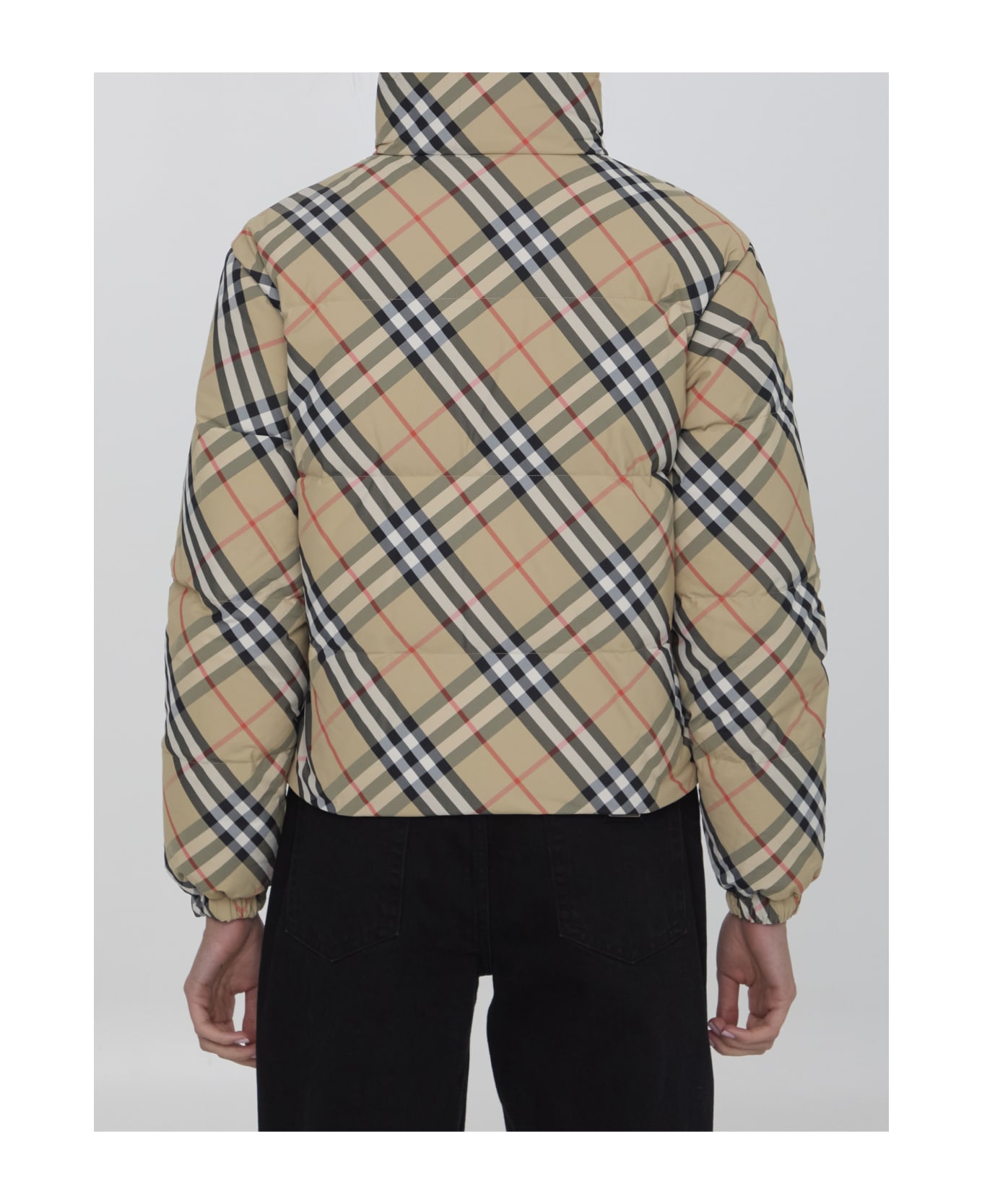 Burberry Reversible Down Jacket - BEIGE