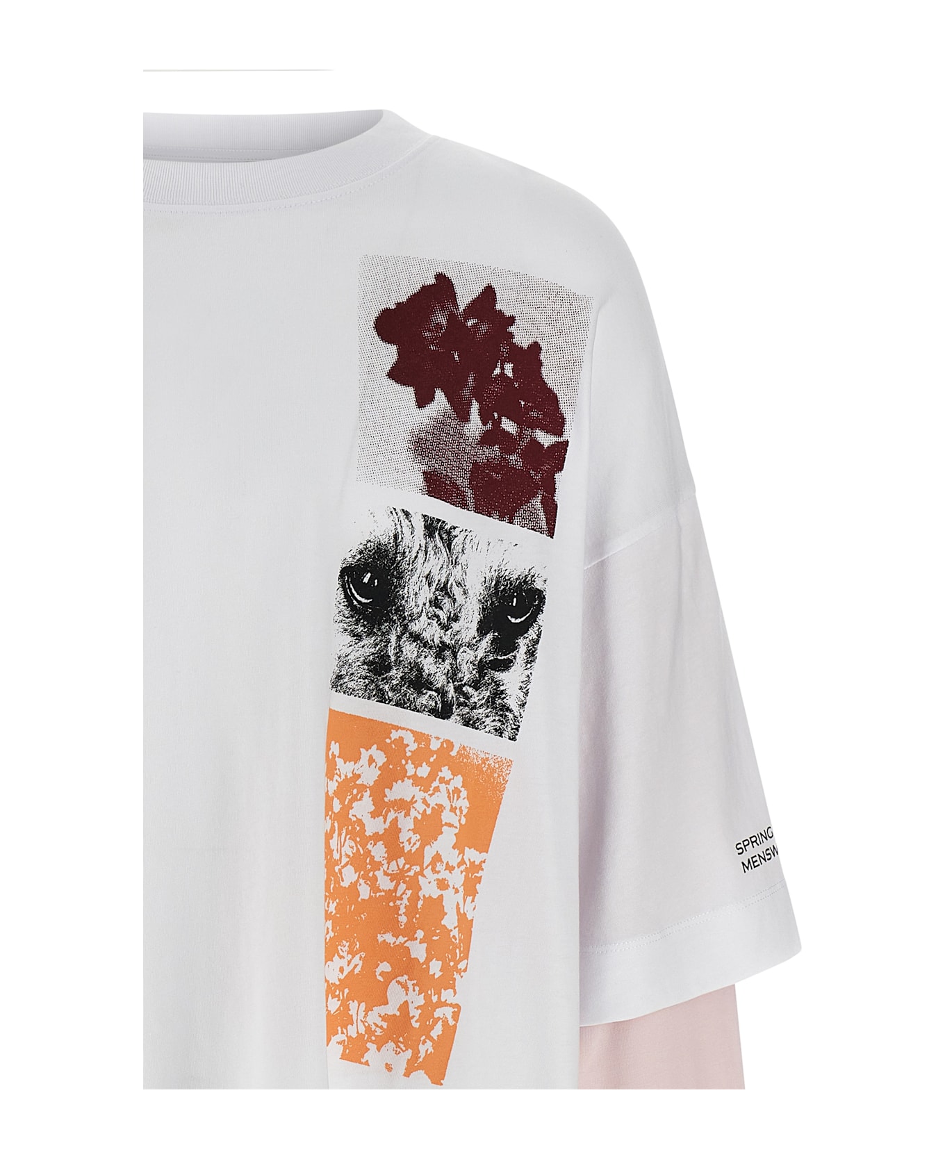 Dries Van Noten 
hemmings
 T-shirt - Multicolor