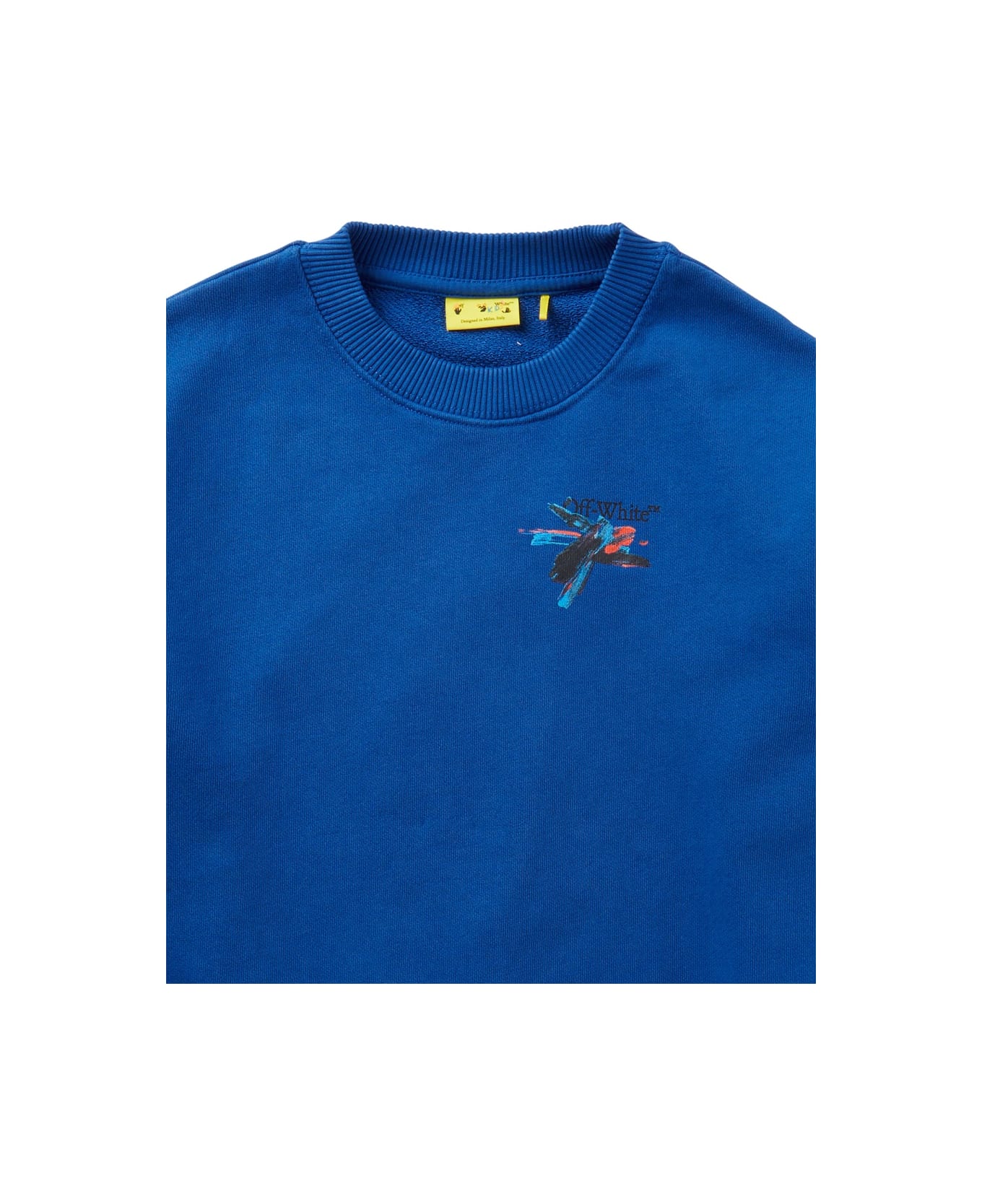 Off-White Arrowacryliccrewneck - BLUE