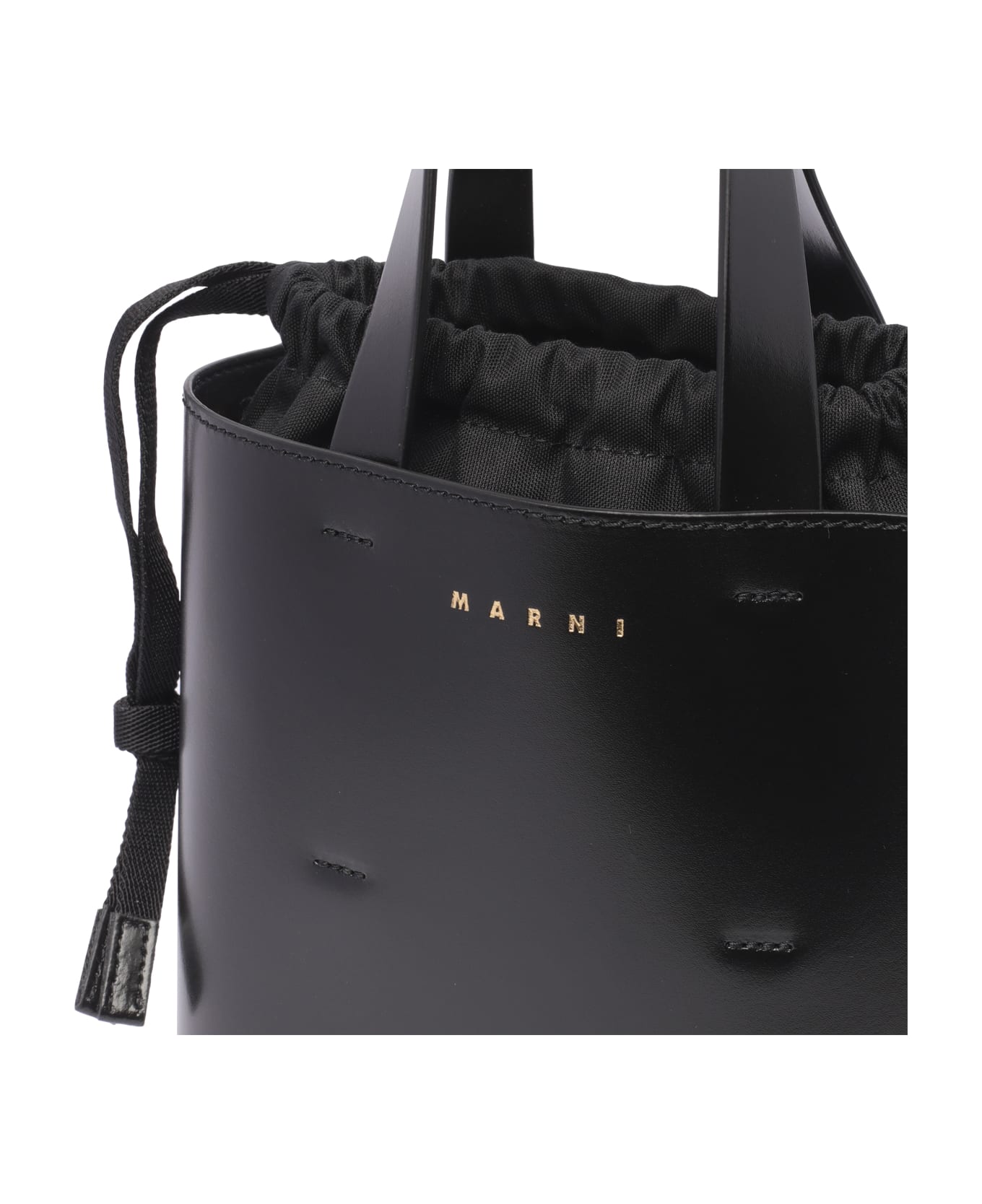 Marni Museo Handbag - BLACK トートバッグ
