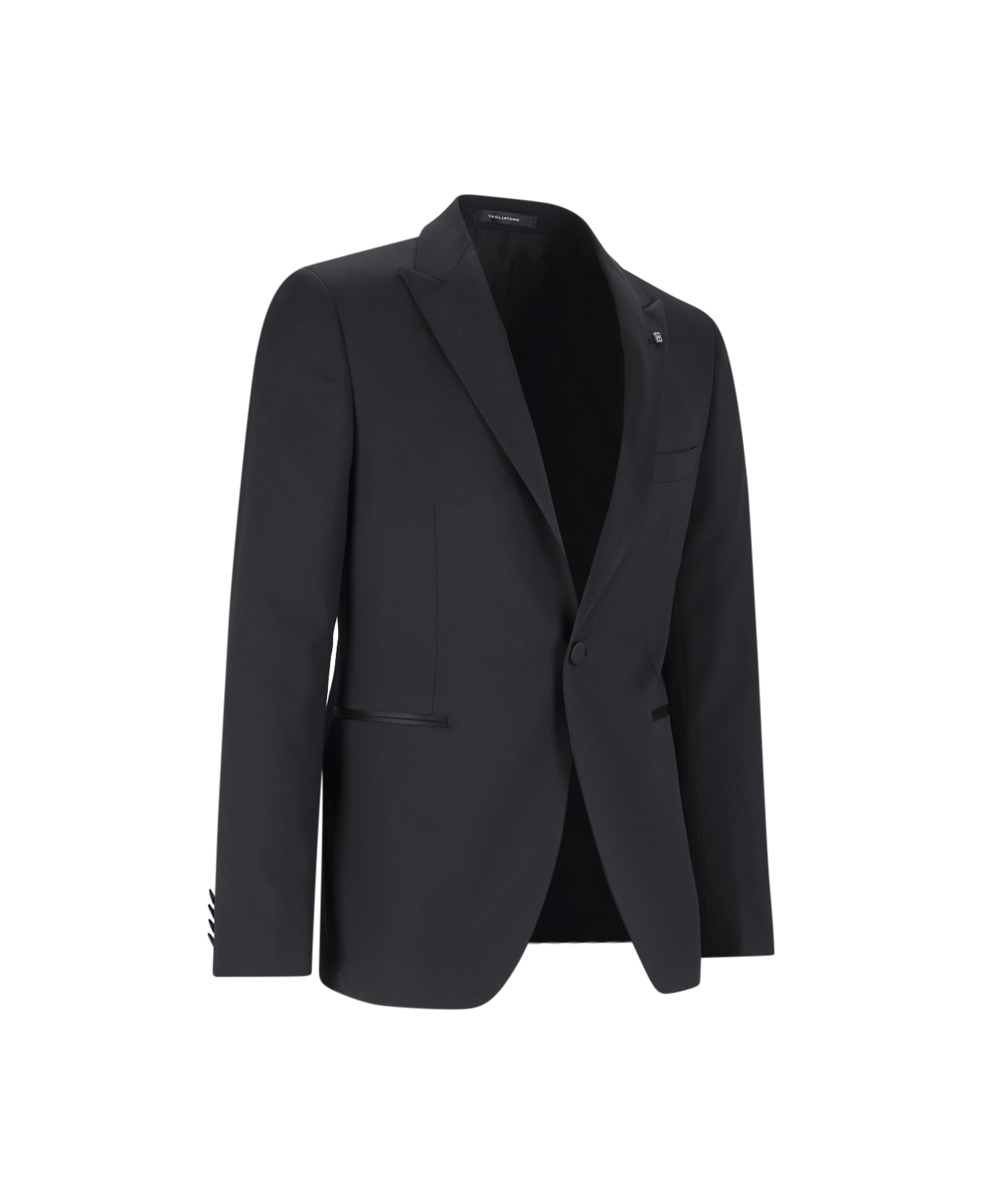 Tagliatore Single Breast Suit - Black   スーツ