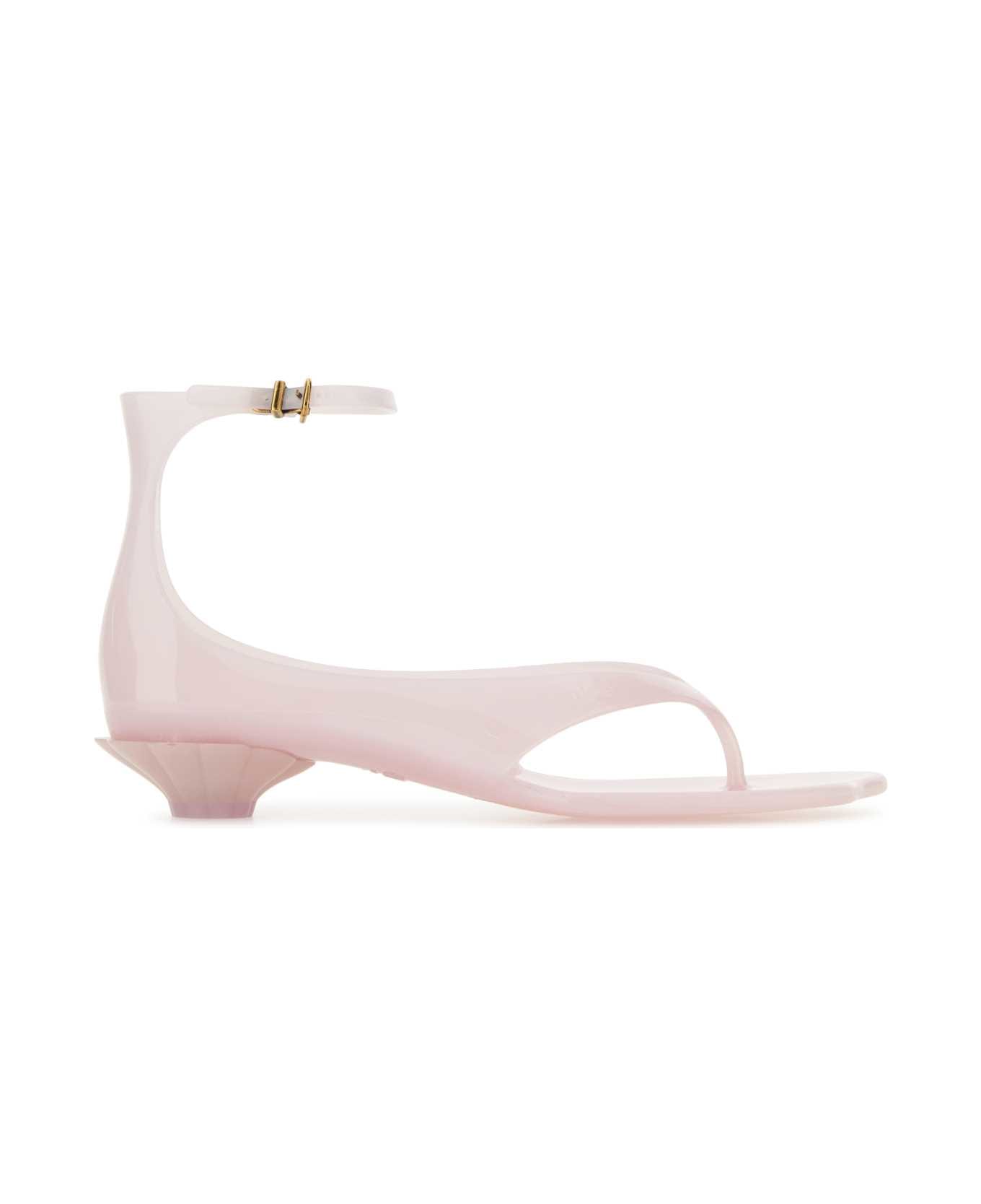 Chloé Pastel Pink Tpu Chloã© Jelly Thong Sandals - BLUSHPINK