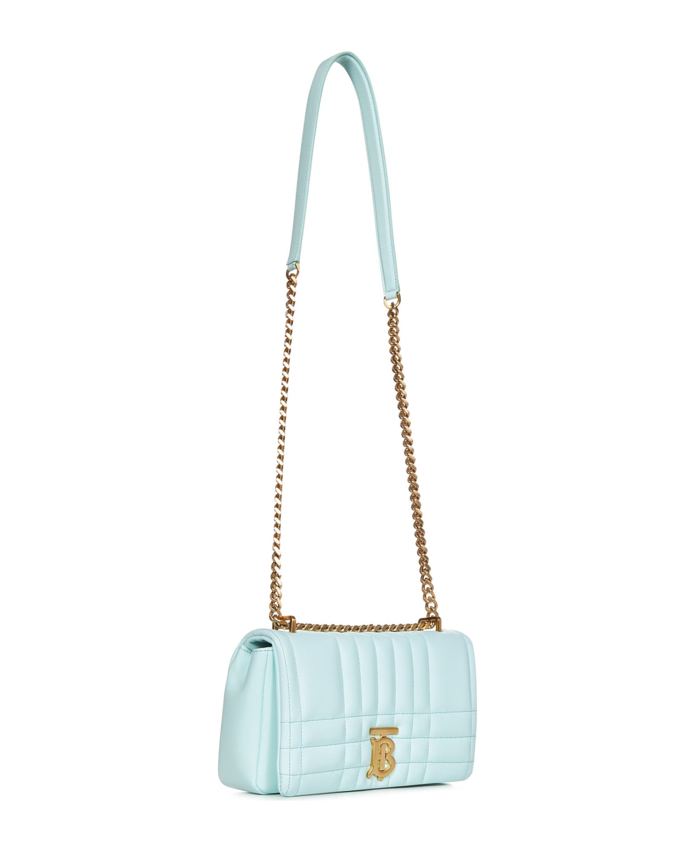 Burberry Lola Small Shoulder Bag - Clear Blue