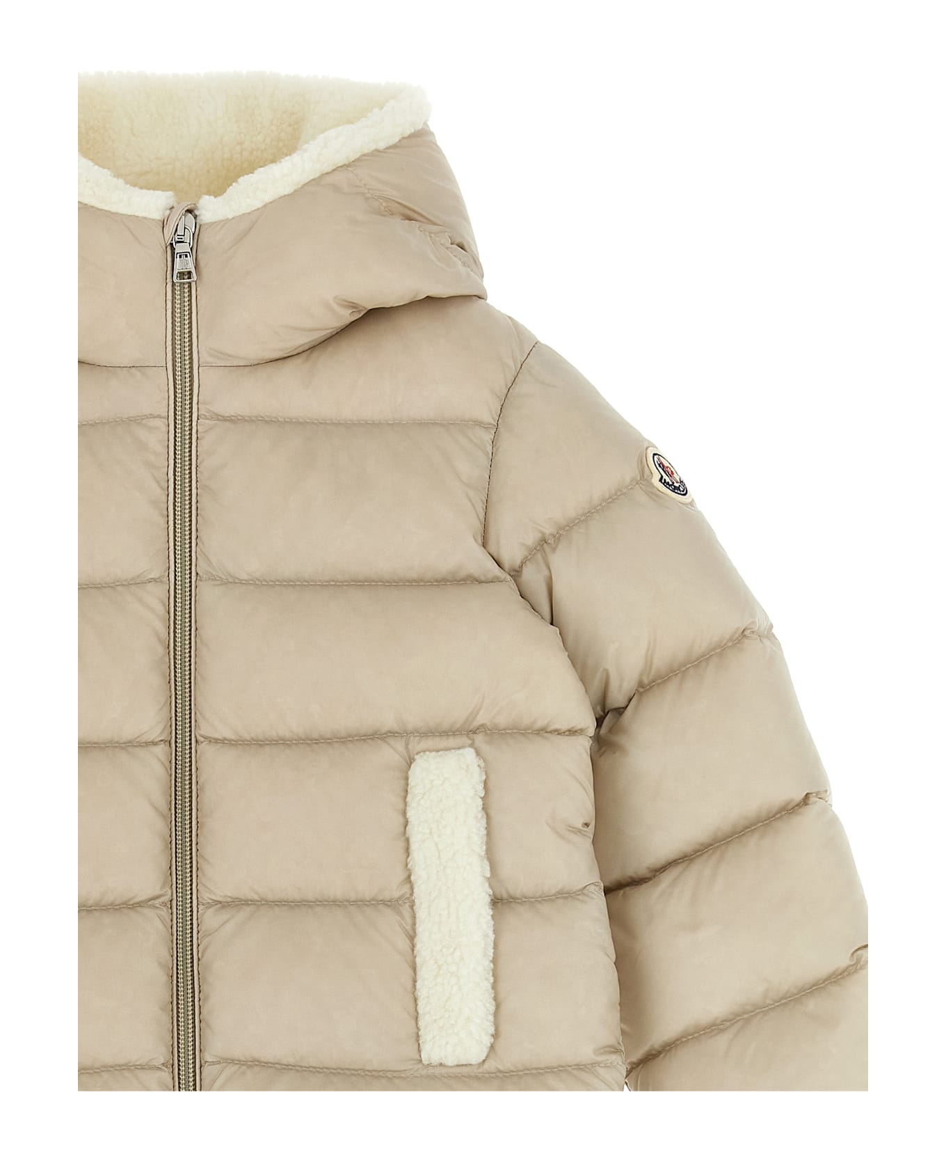 Moncler 
borgan
 Down Jacket - White コート＆ジャケット