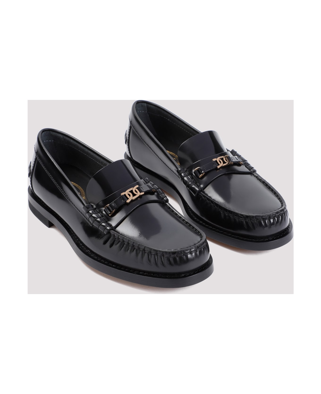 Tod's Micro Catena Loafers - Nero