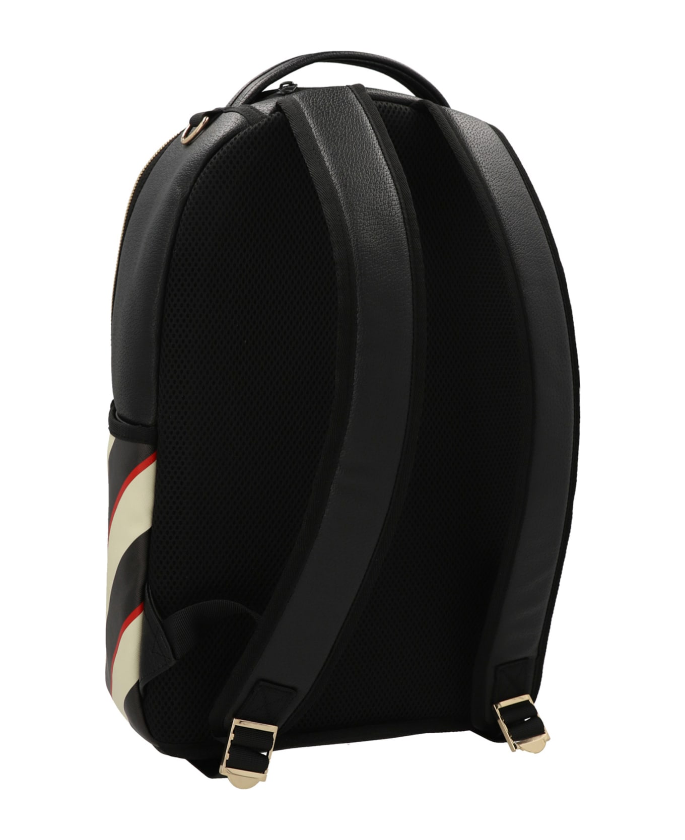 Seletti 'lipstick Black' Septic X Toiletpaper Backpack - White/Black