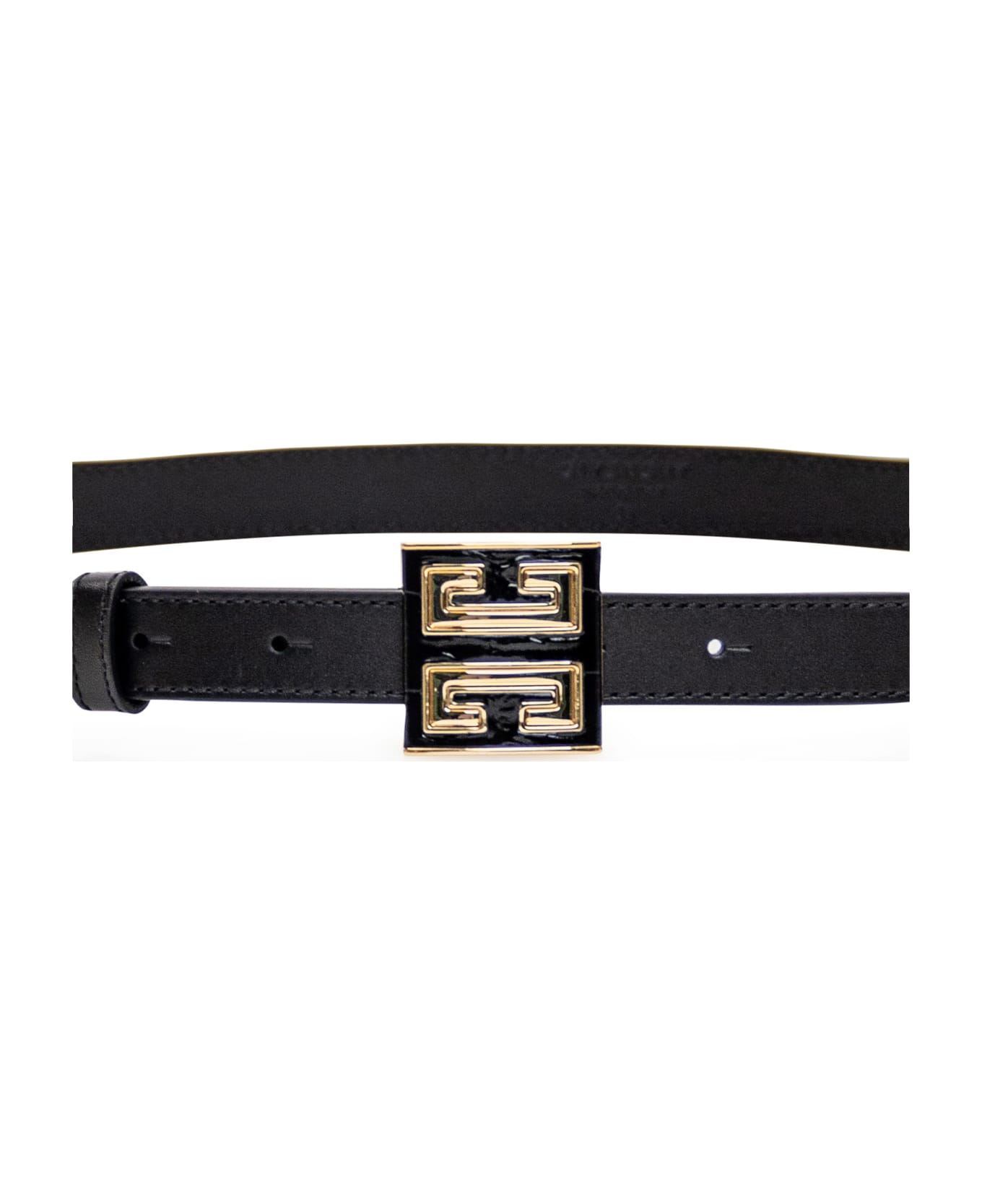 Givenchy 4g Buckle Belt - Black