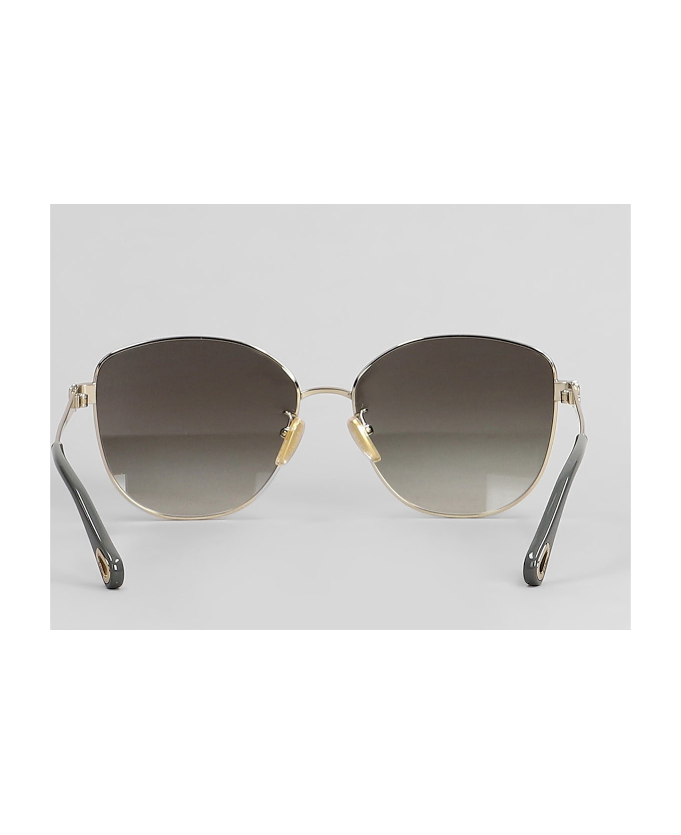 Chloé Sunglasses In Gold Metal Alloy - gold