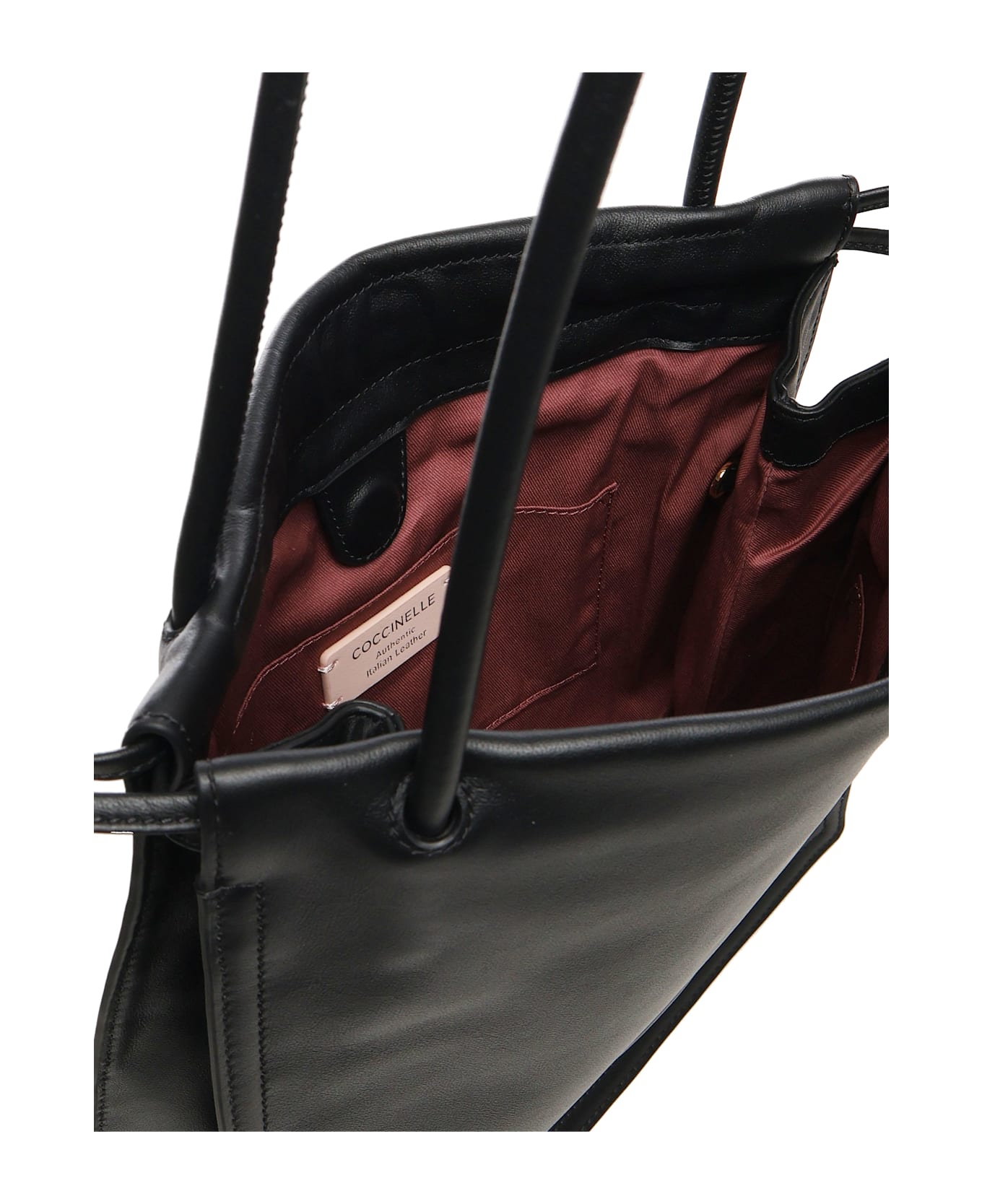 Coccinelle Drawstring Bag - Black
