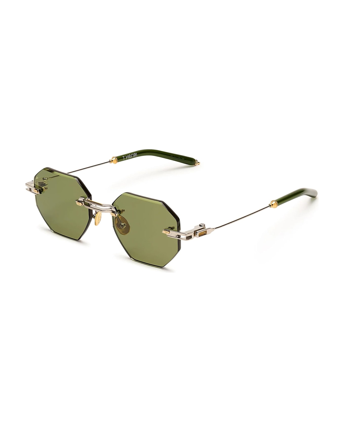 T Henri Trofeo - Anomoly Sunglasses - silver/gold