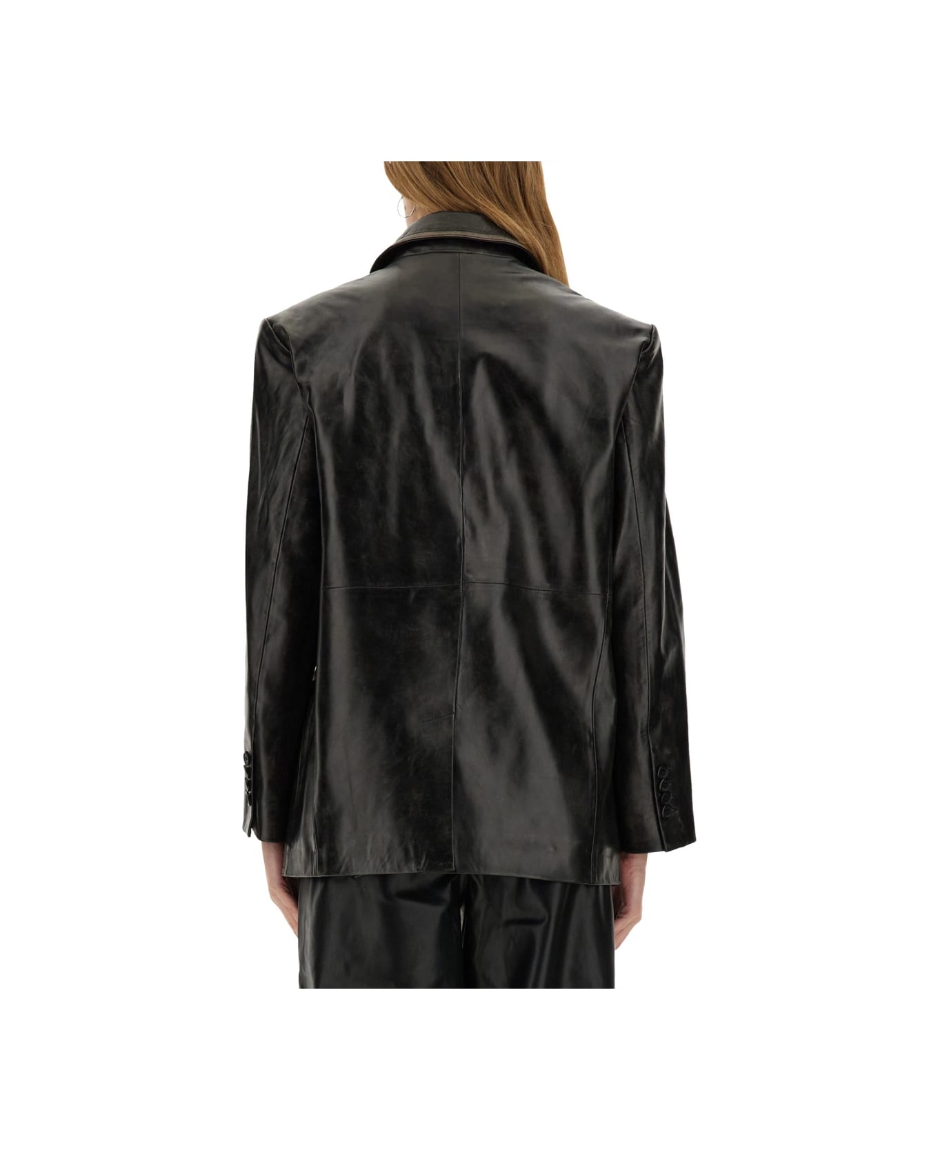 STAND STUDIO Blazer "liara" - DARK BROWN