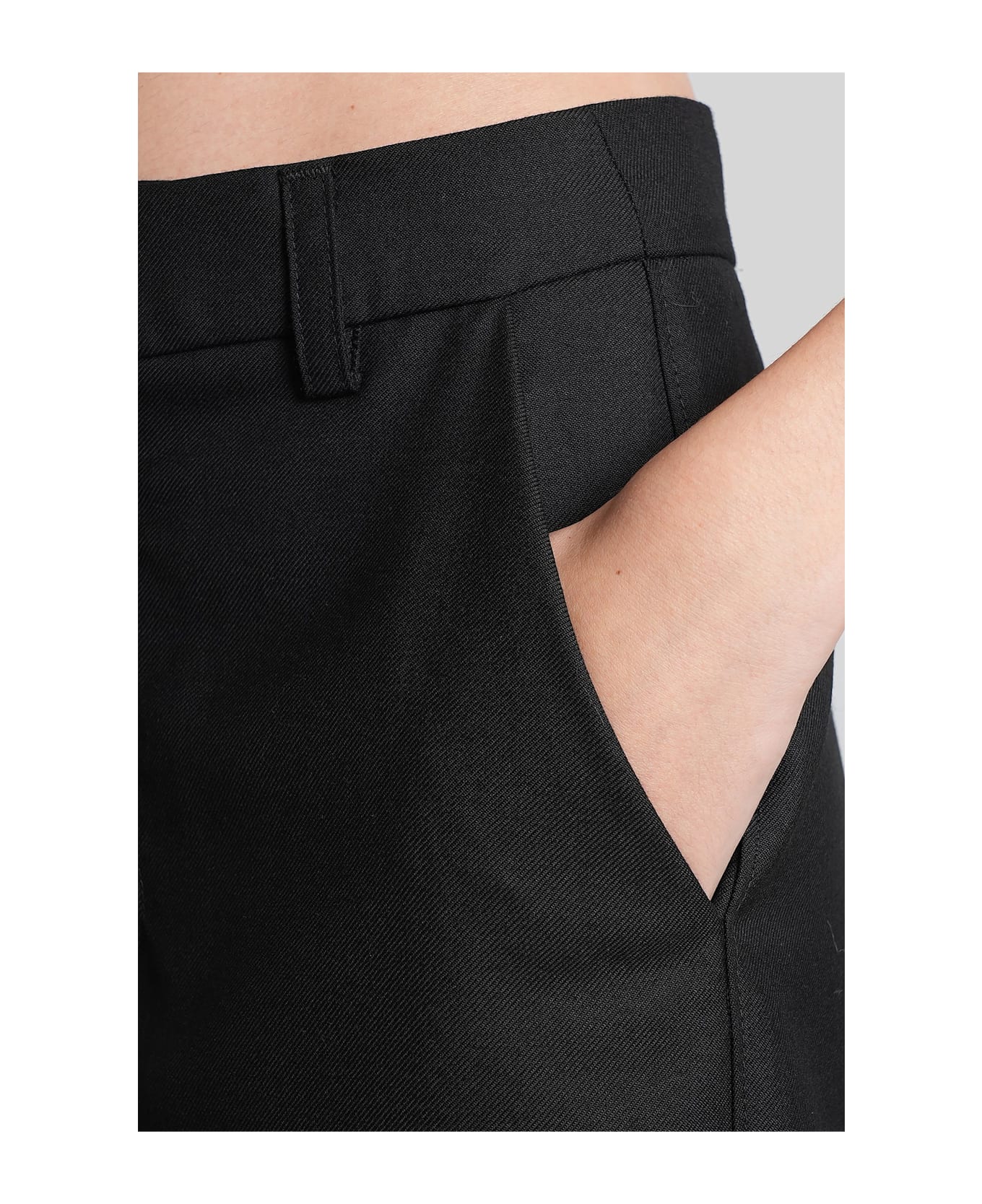 Séfr Zoe Pants In Black Polyester - black