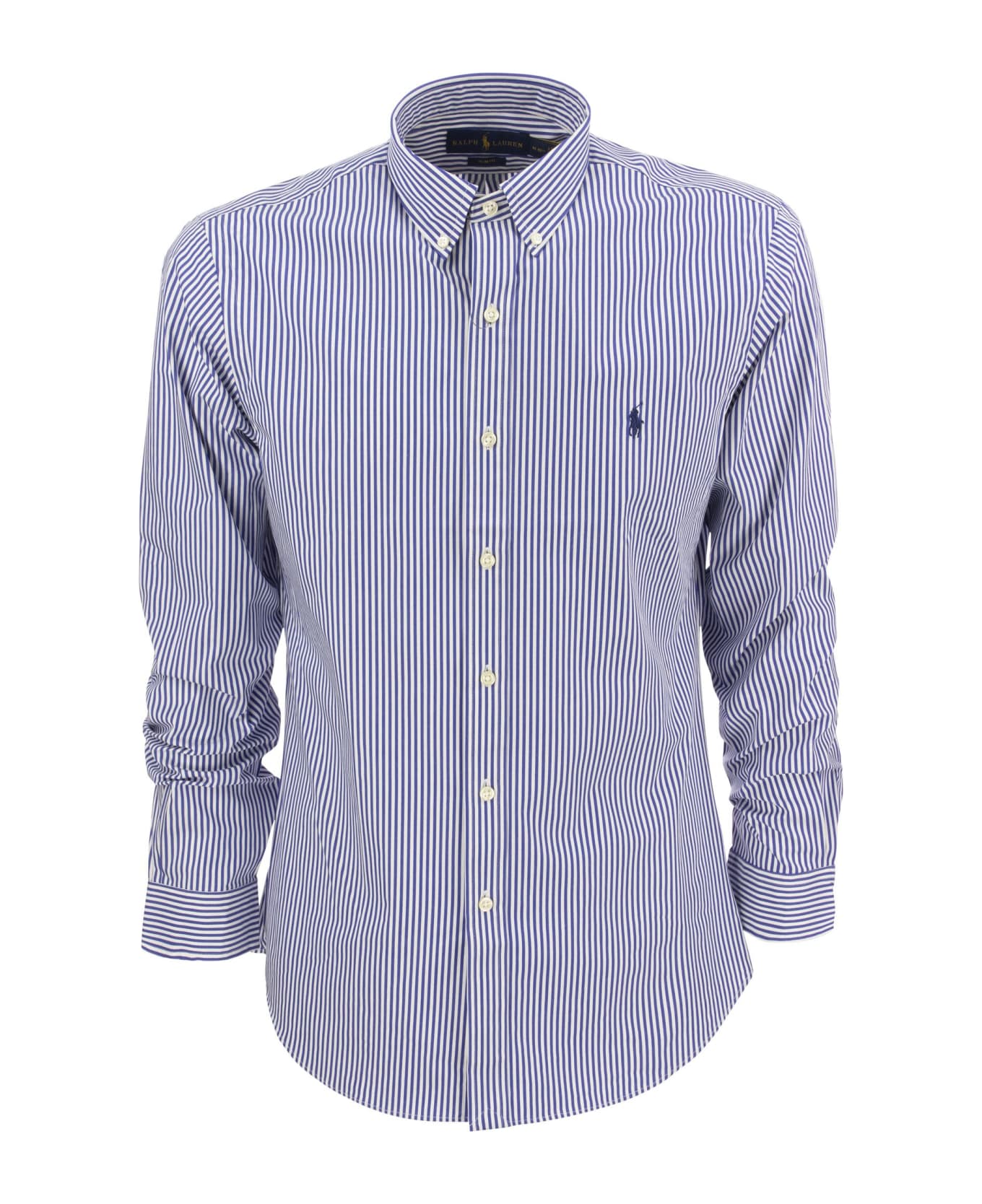 Ralph Lauren Pinstripe Shirt - Blue/white