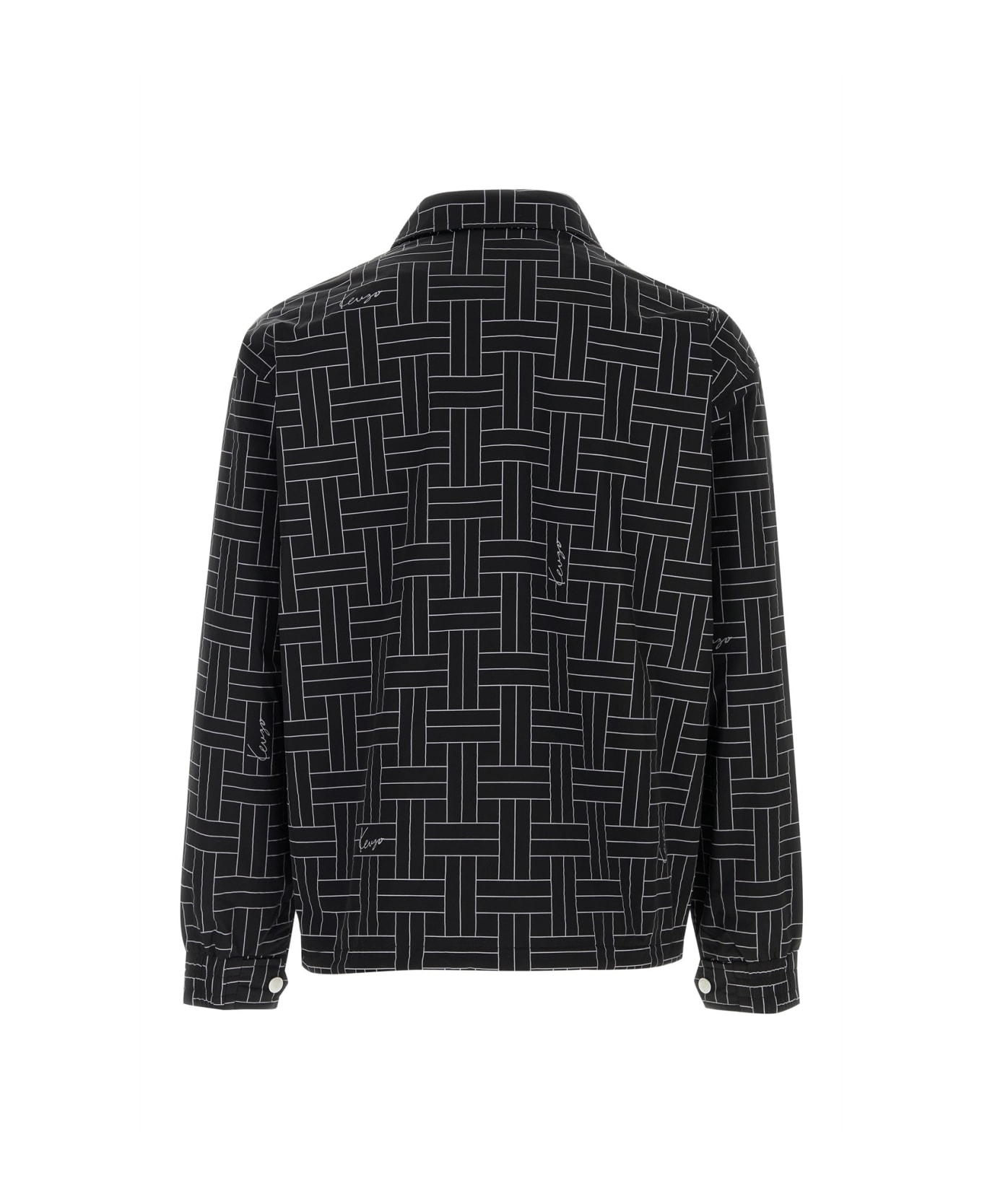 Kenzo Weave Windbreaker - NOIR