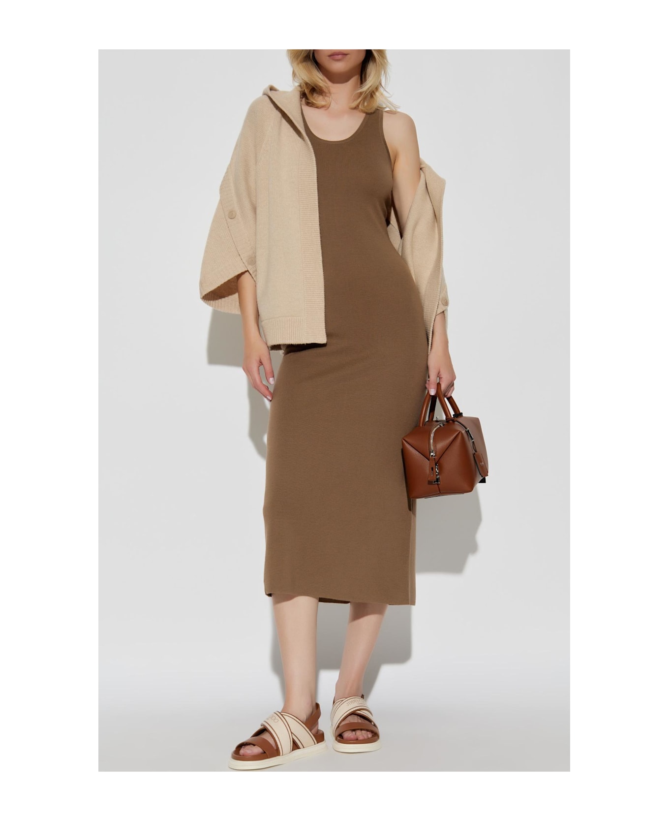 Max Mara Cardigan 
vals
 - Beige