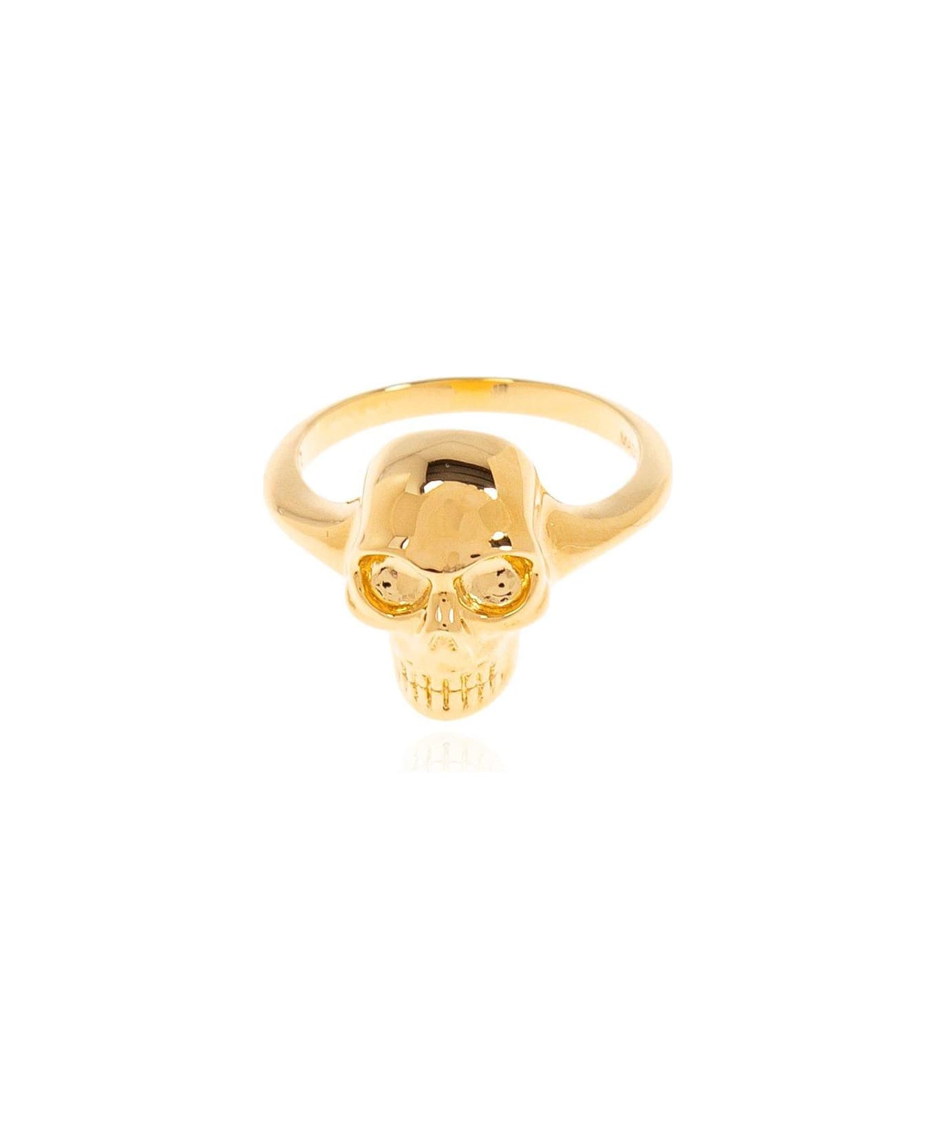 Alexander McQueen Skull Ring - Golden