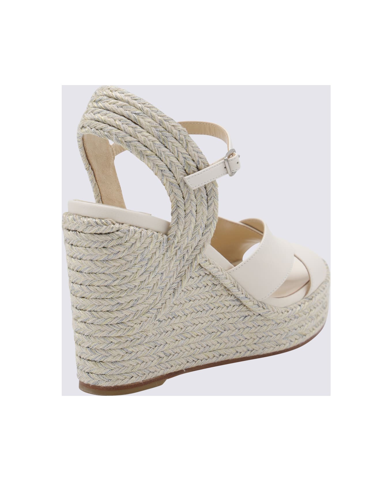 Jimmy Choo Beige Espadrillas - LATTE