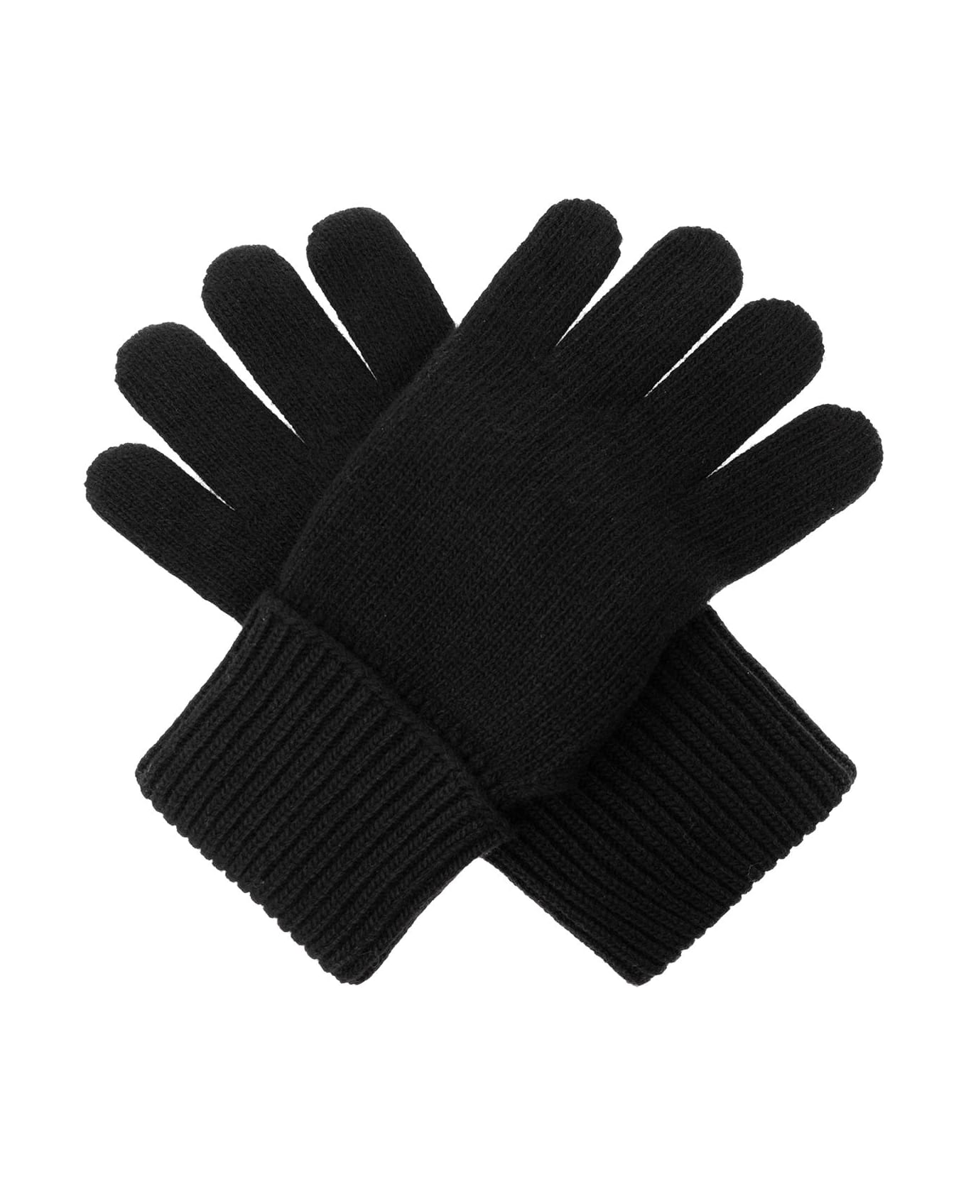 Dsquared2 Gloves With Logo - Nero 手袋
