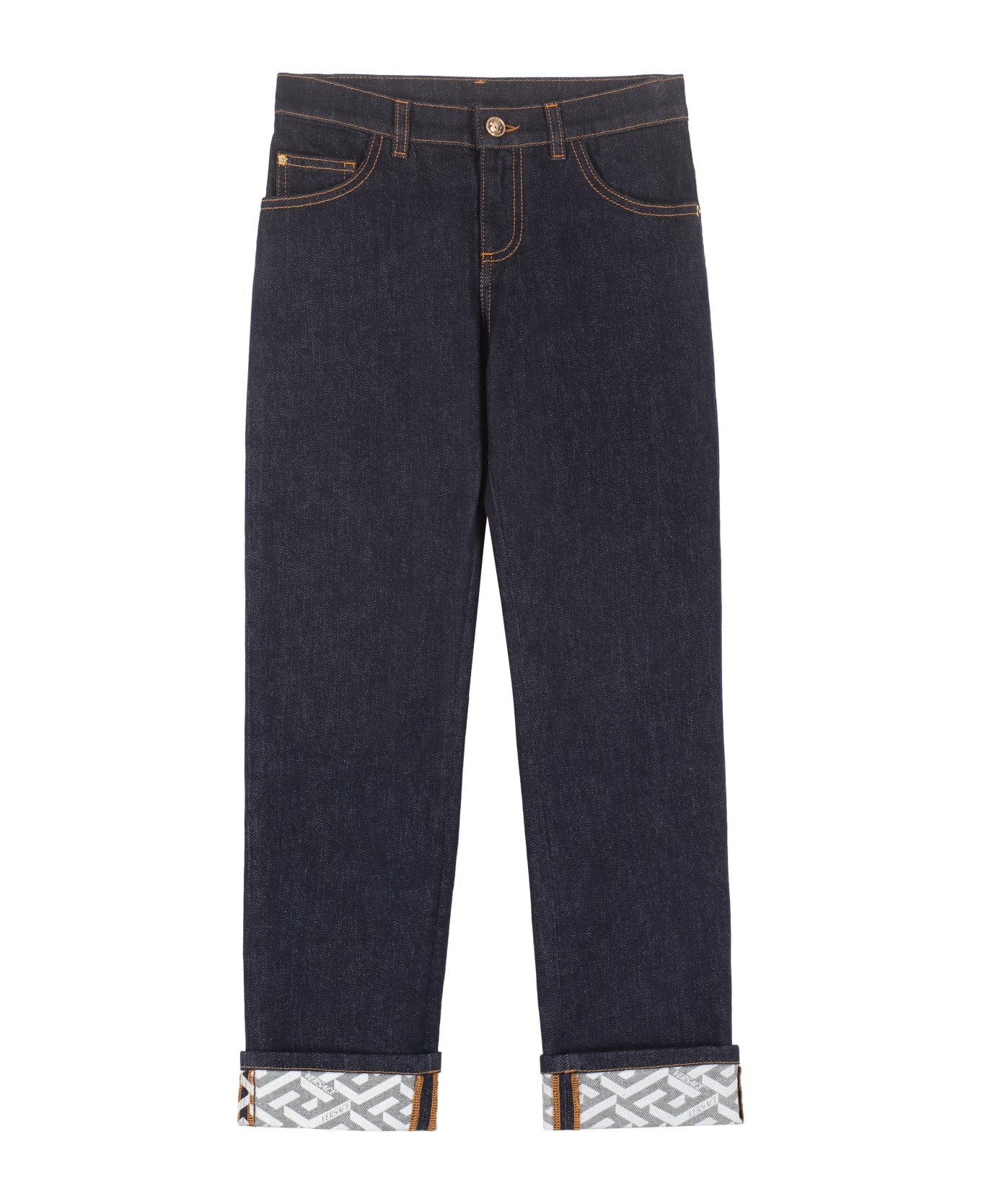 Young Versace Slim Fit Jeans - Denim ボトムス