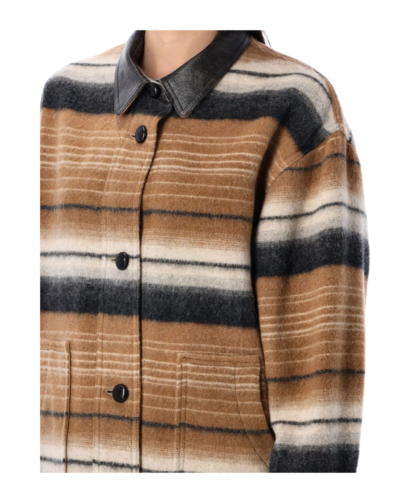 Marant Étoile Dayvi Shirtjacekt - CAMEL MULTI