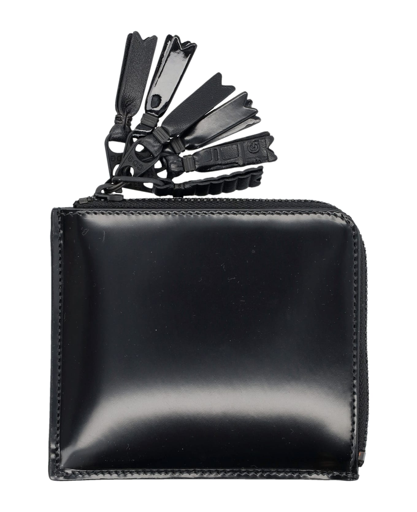Comme des Garçons Wallet Small Zip Wallet - Black