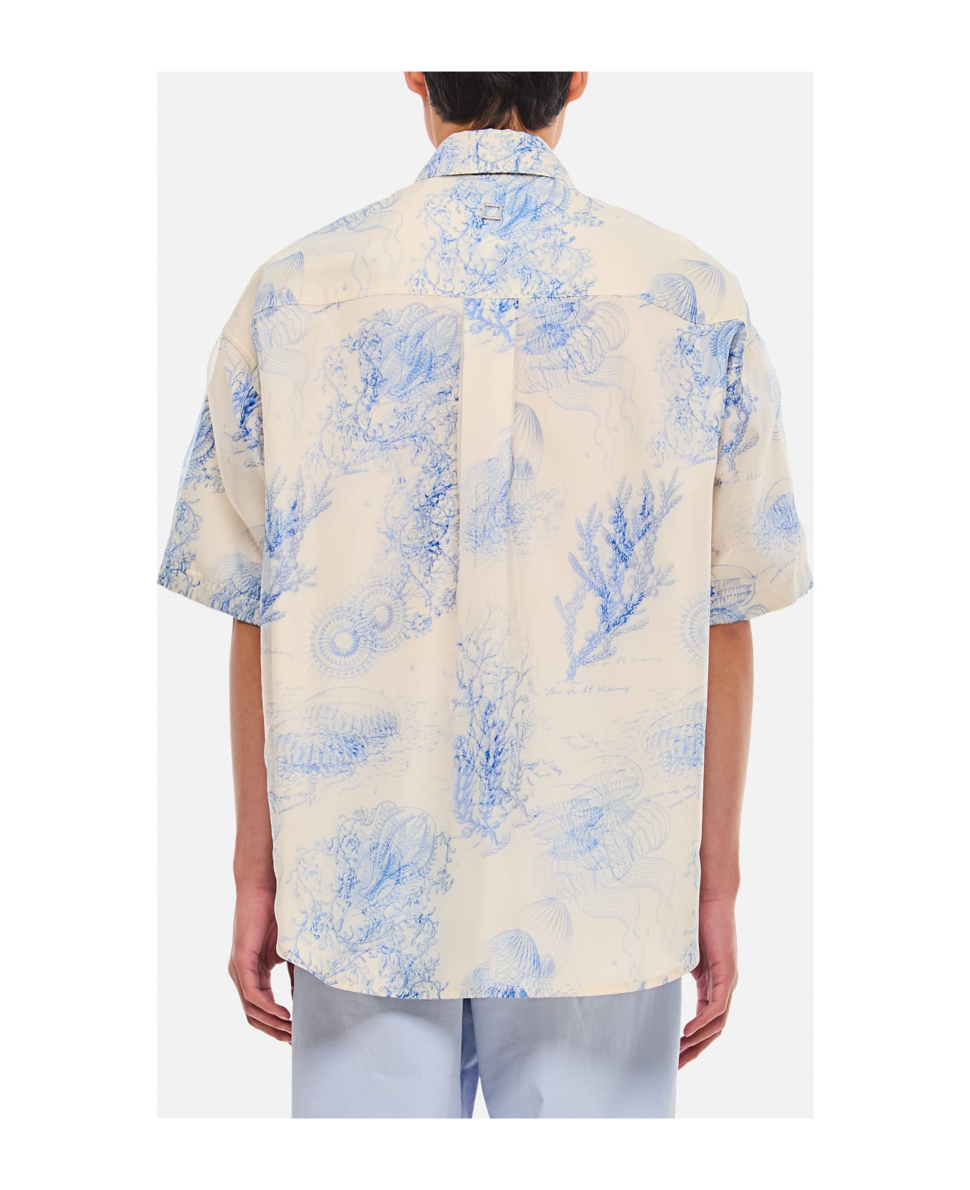 WOOYOUNGMI Printed Cotton Shirt - White