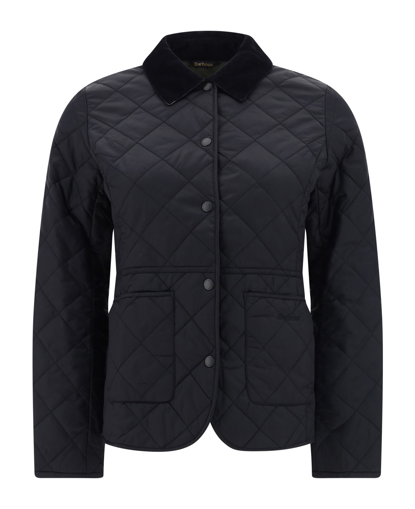Barbour Deveron Quilt Jacket - BLACK