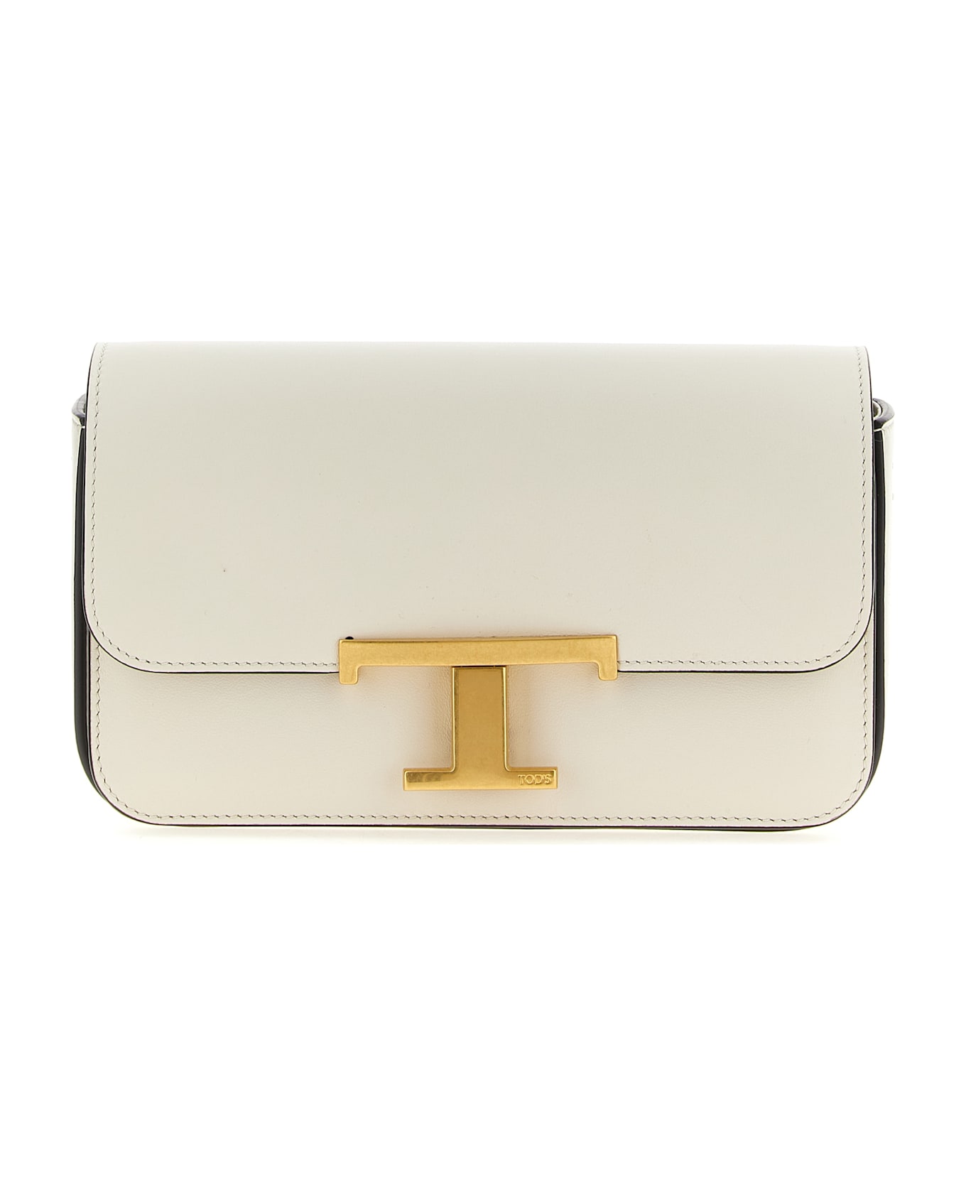 Tod
s Micro 
t-timeless
 Crossbody Bag - Beige