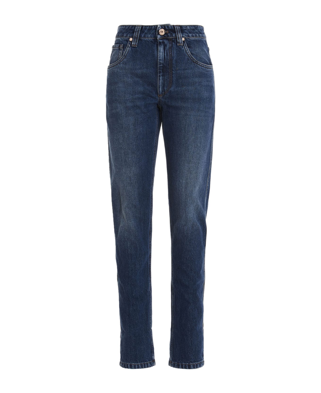 Brunello Cucinelli Five-pocket Jeans - Blue