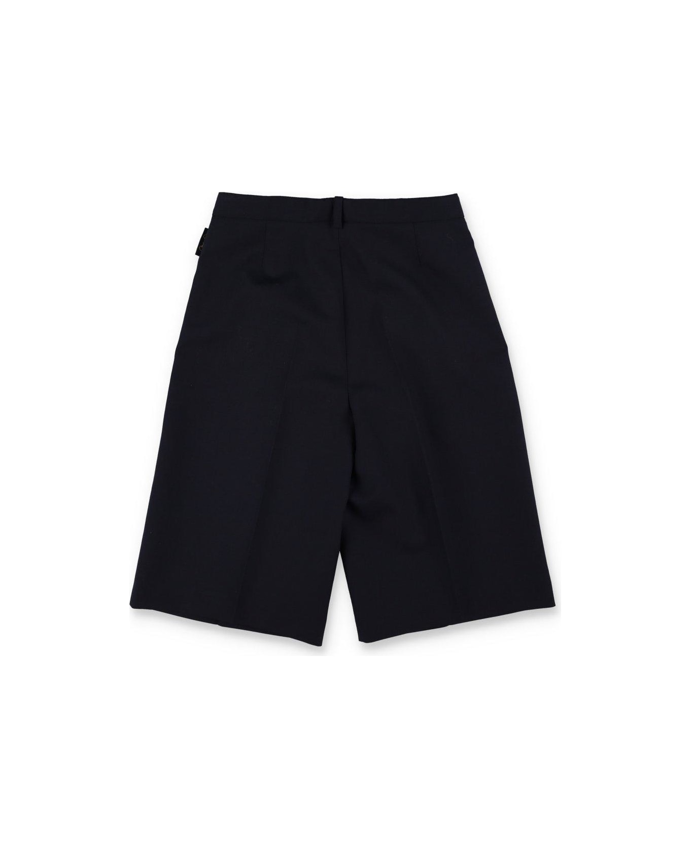 Gucci Button Detailed Shorts - Blu