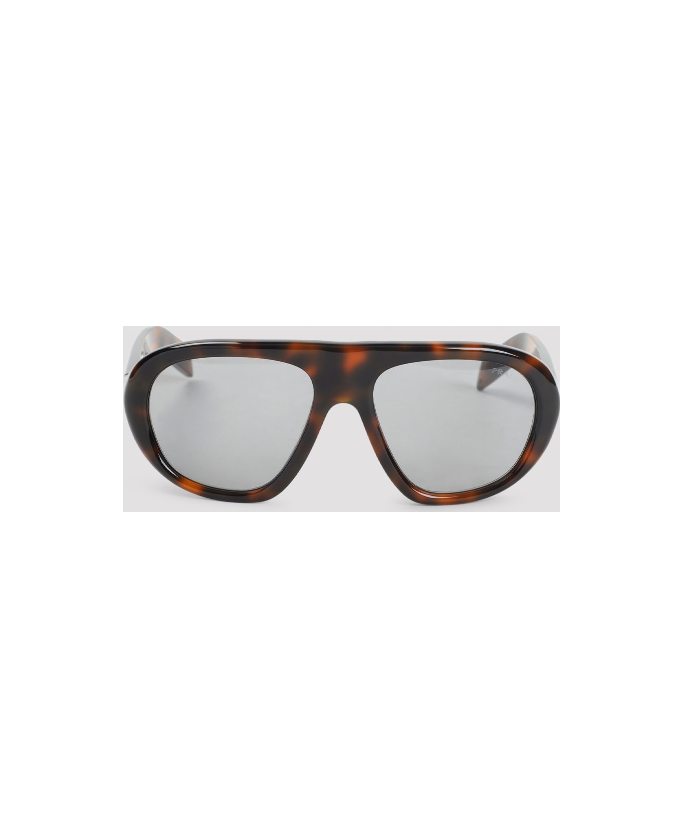 Prada Eyewear Logo Sunglasses - Q Juniper Tortoise