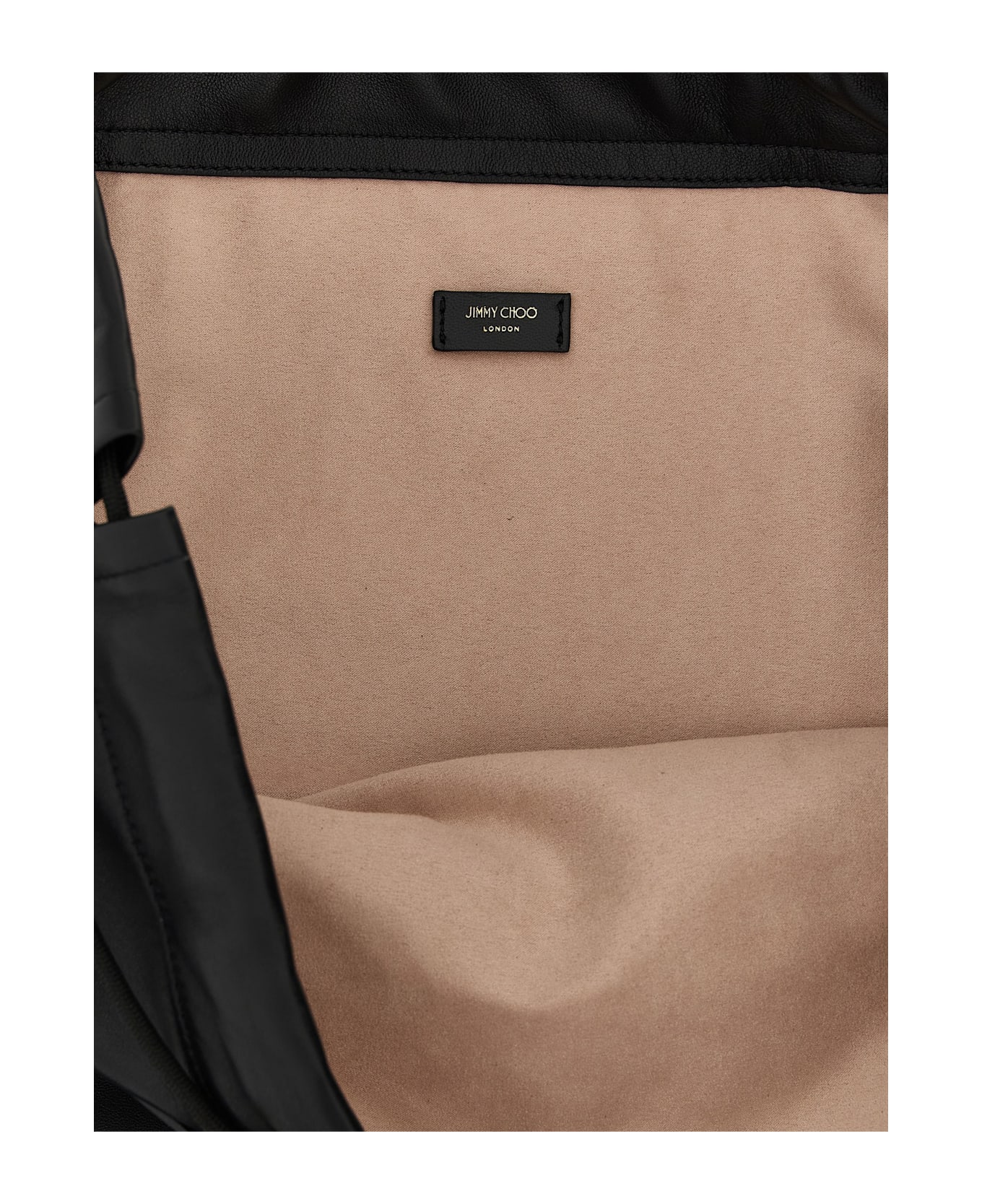 Jimmy Choo 
darwstring Tote
 Shopping Bag - Black  